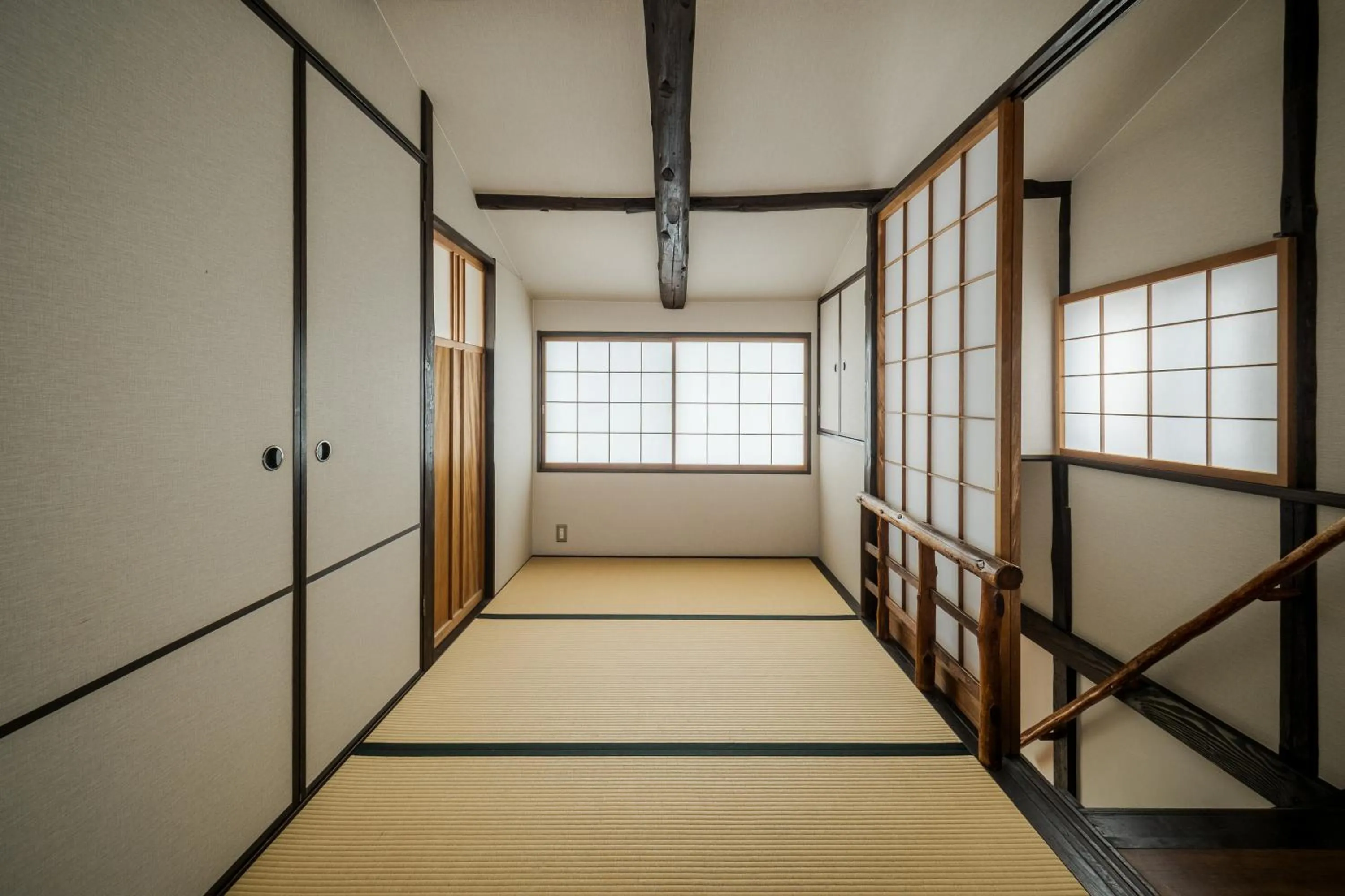Bedroom in Momohana an Machiya House