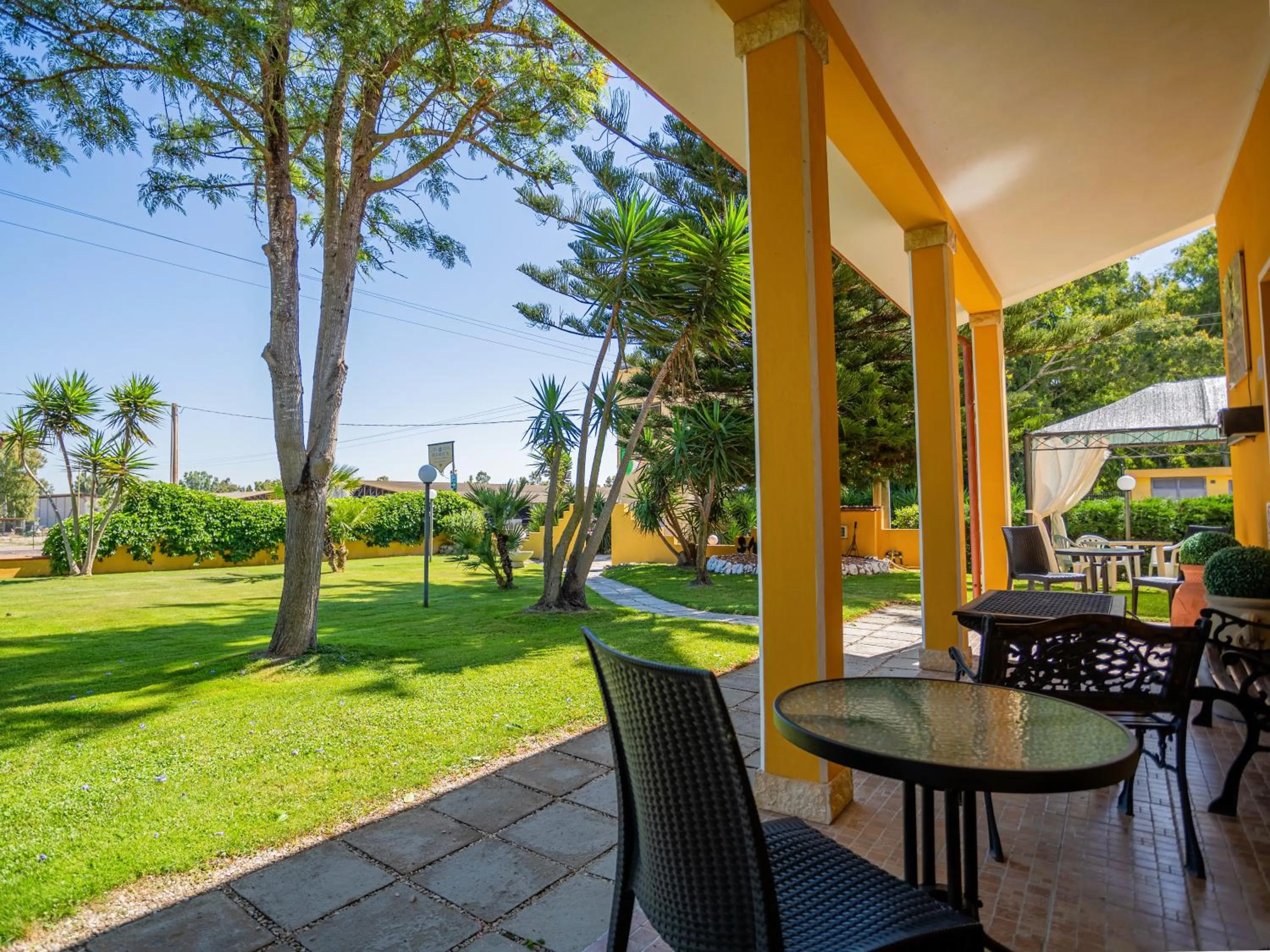 Patio in MEMO'S Affittacamere