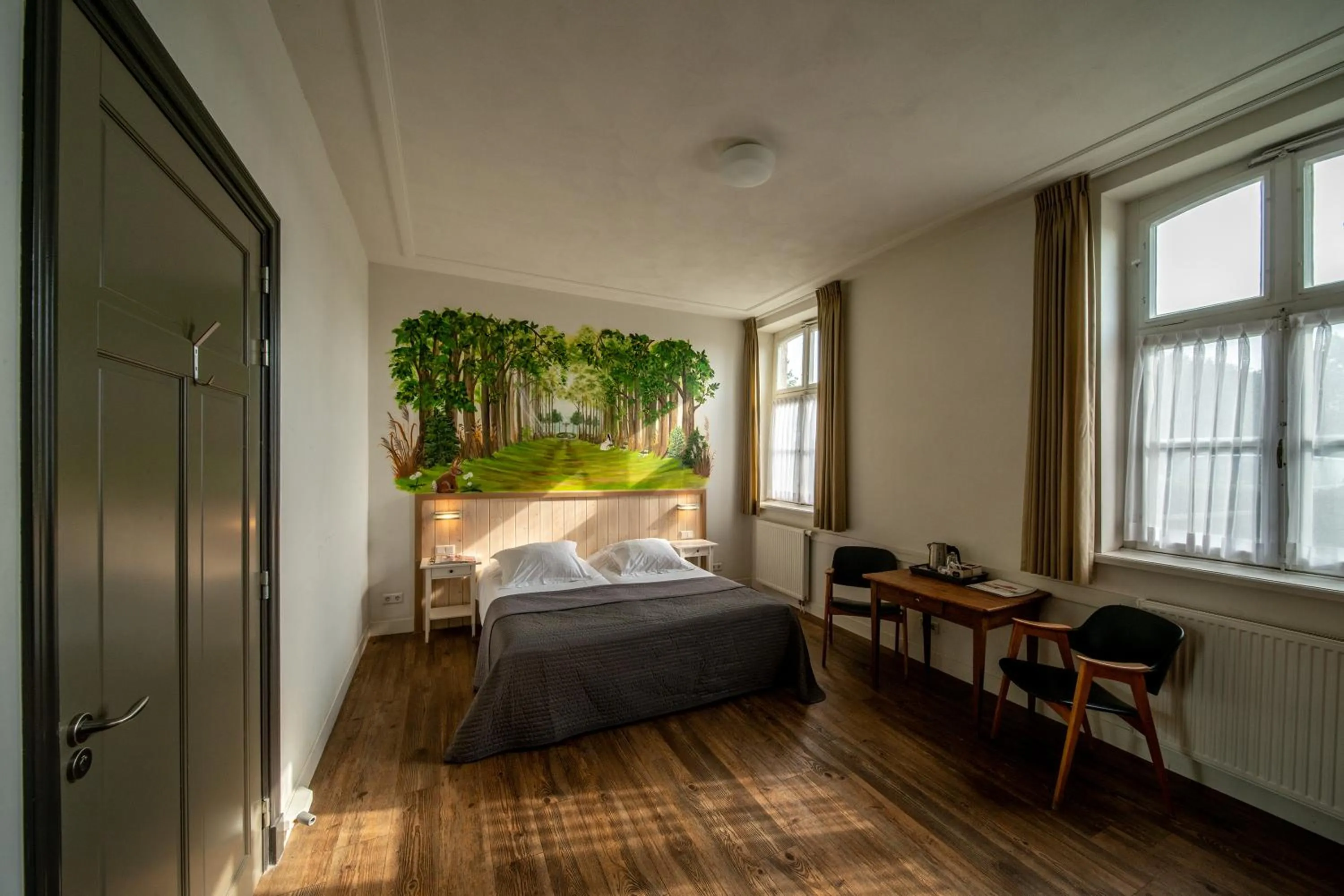 Bed in Herberg de Brabantse Kluis