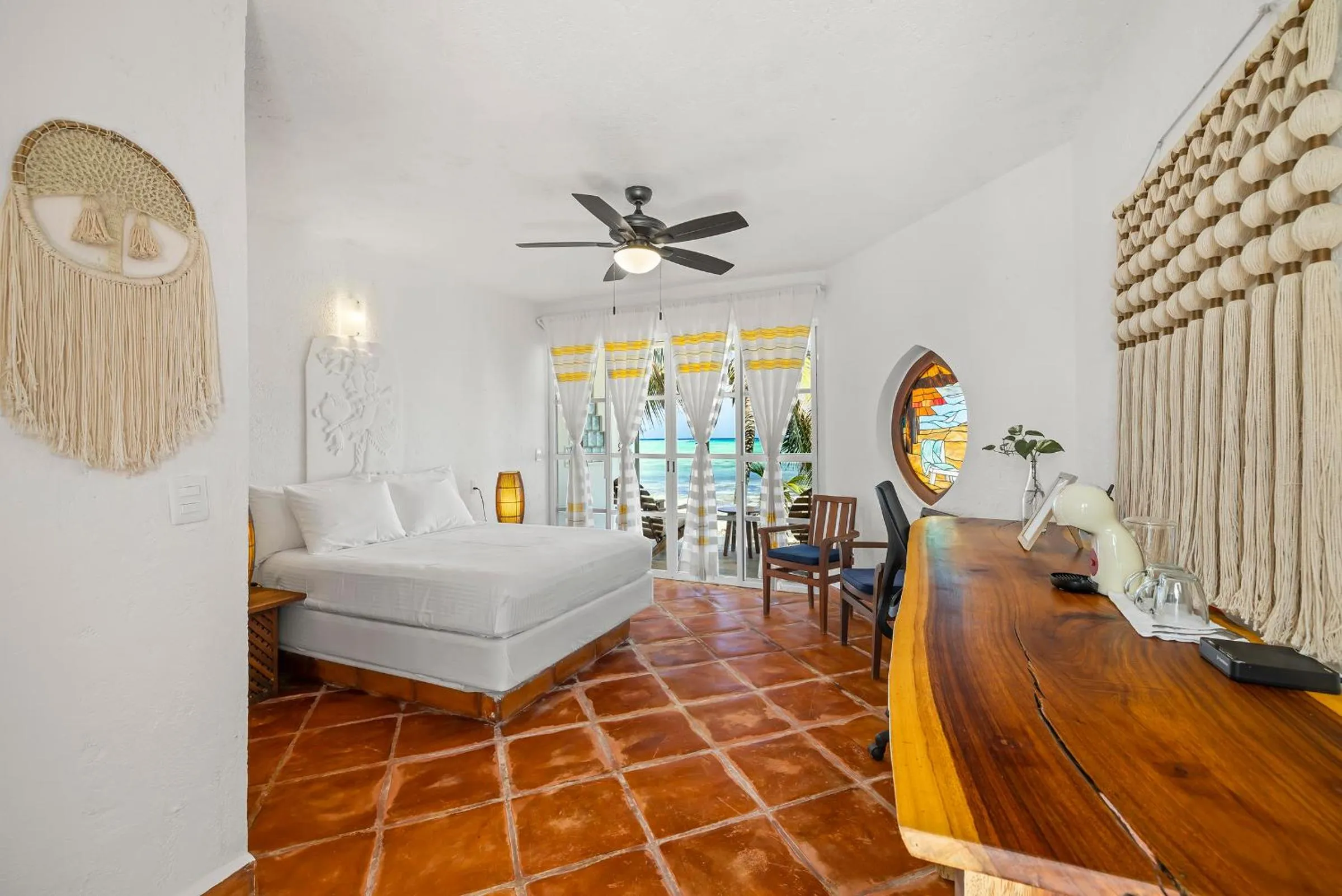 Photo of the whole room, Bed in Casa Cenote Hotel