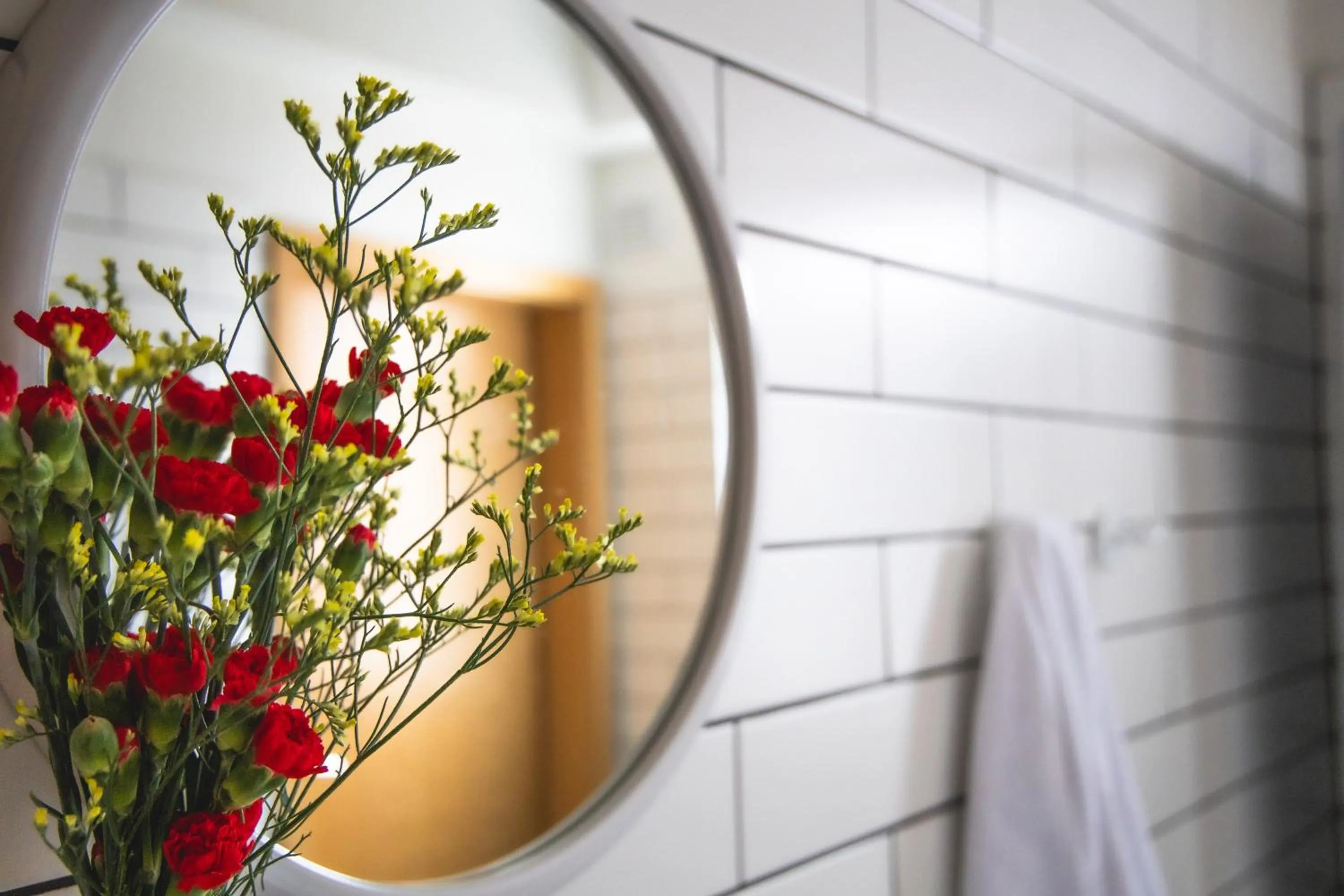 Bathroom in Setrið Guesthouse