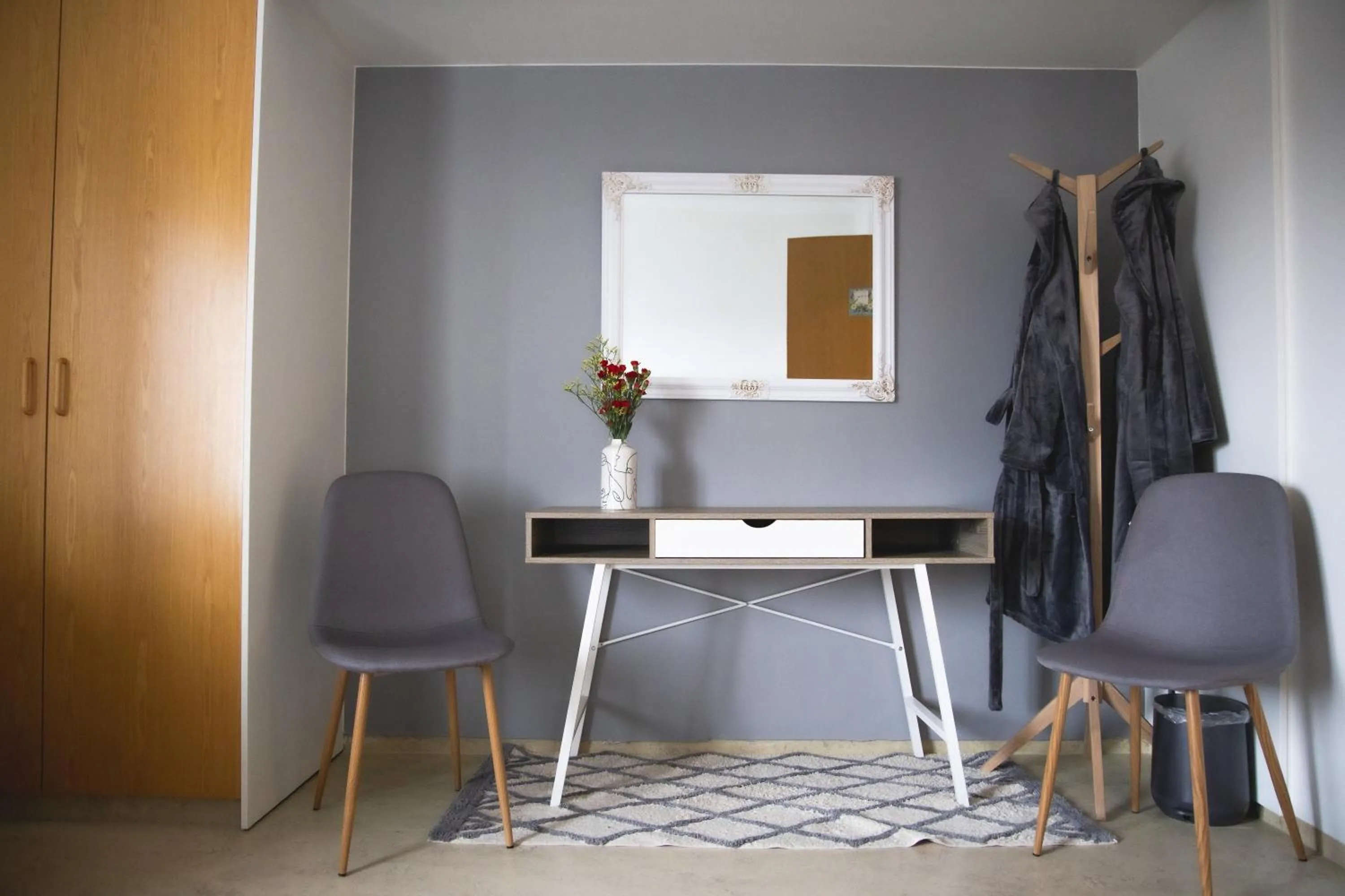 Seating area in Setrið Guesthouse