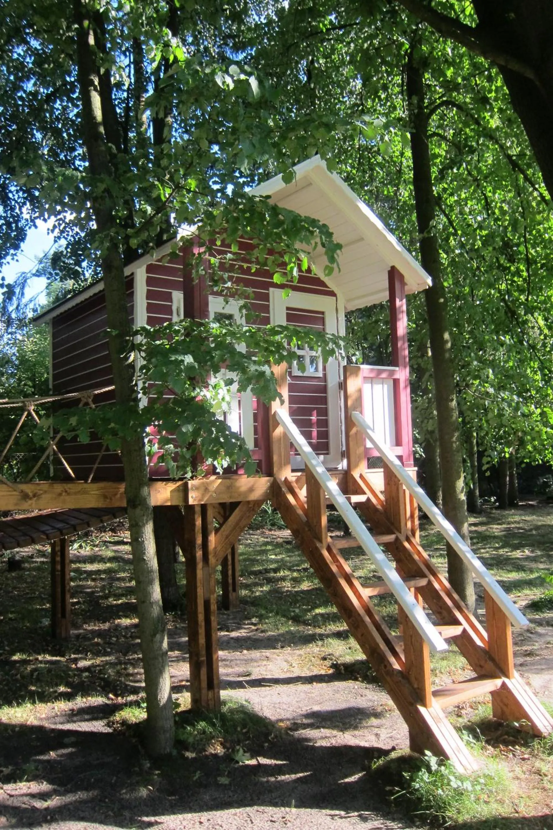 Children play ground in Willa Puławianka