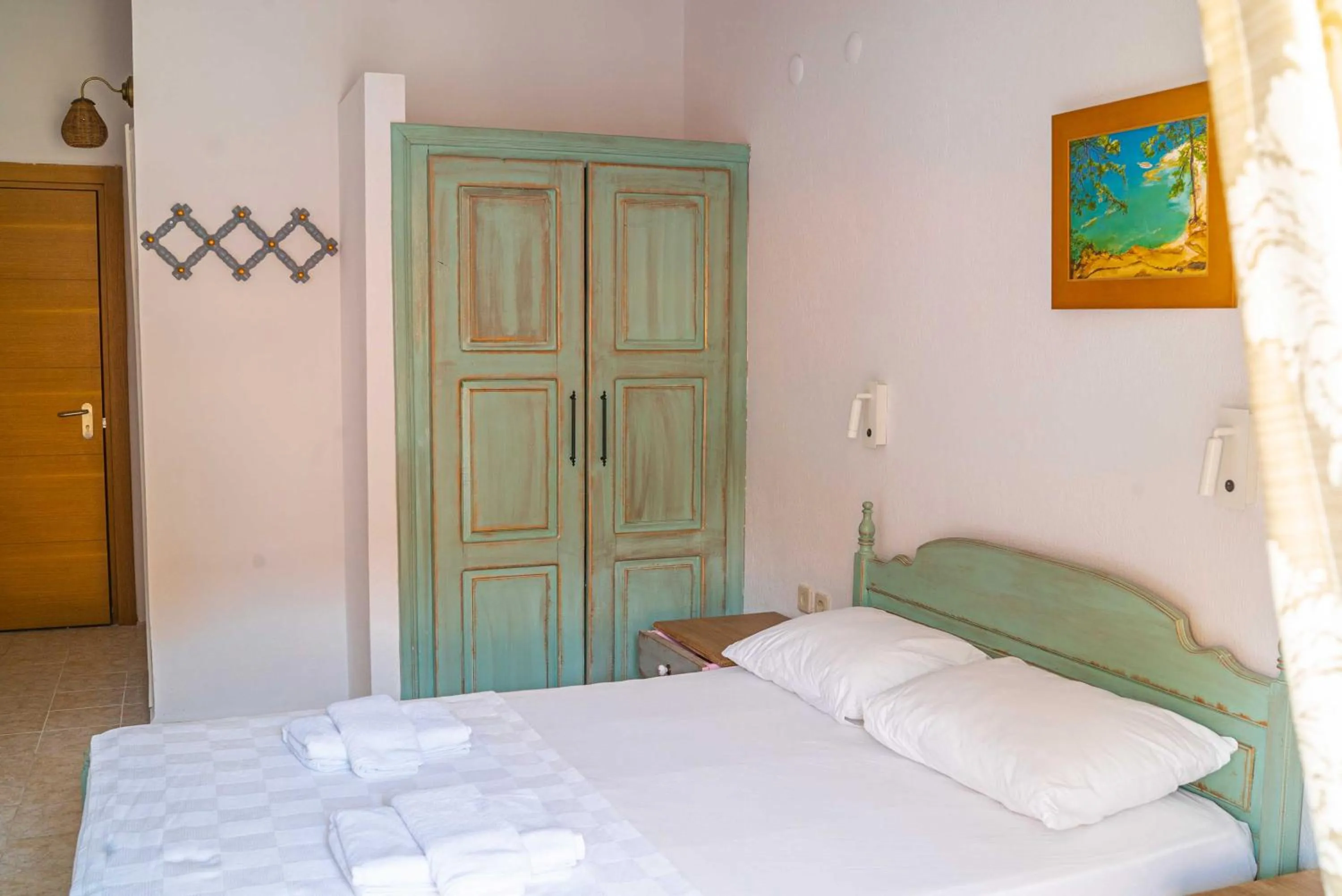 Bed in The Diplomat Hotel