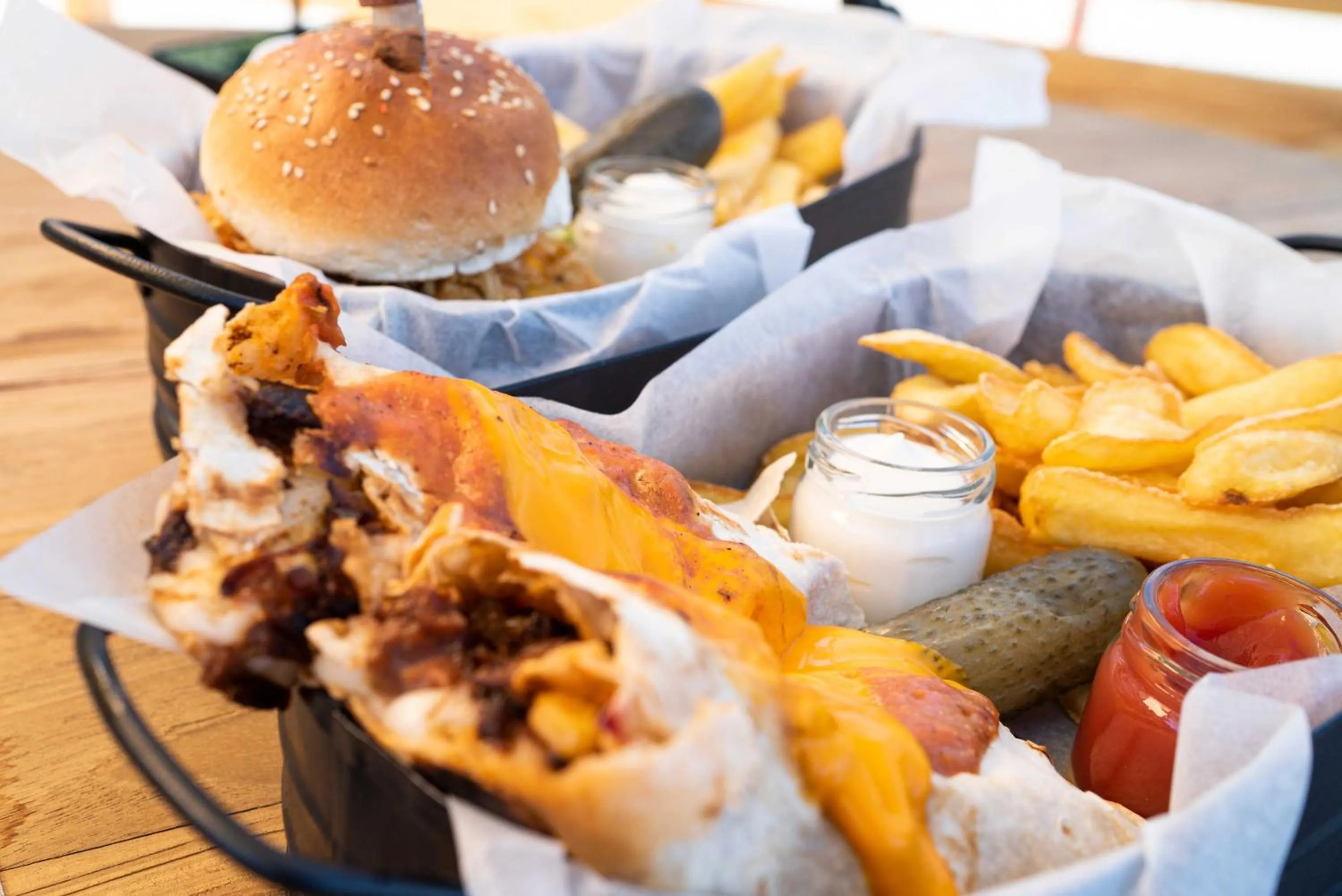 Food close-up in The Diplomat Hotel