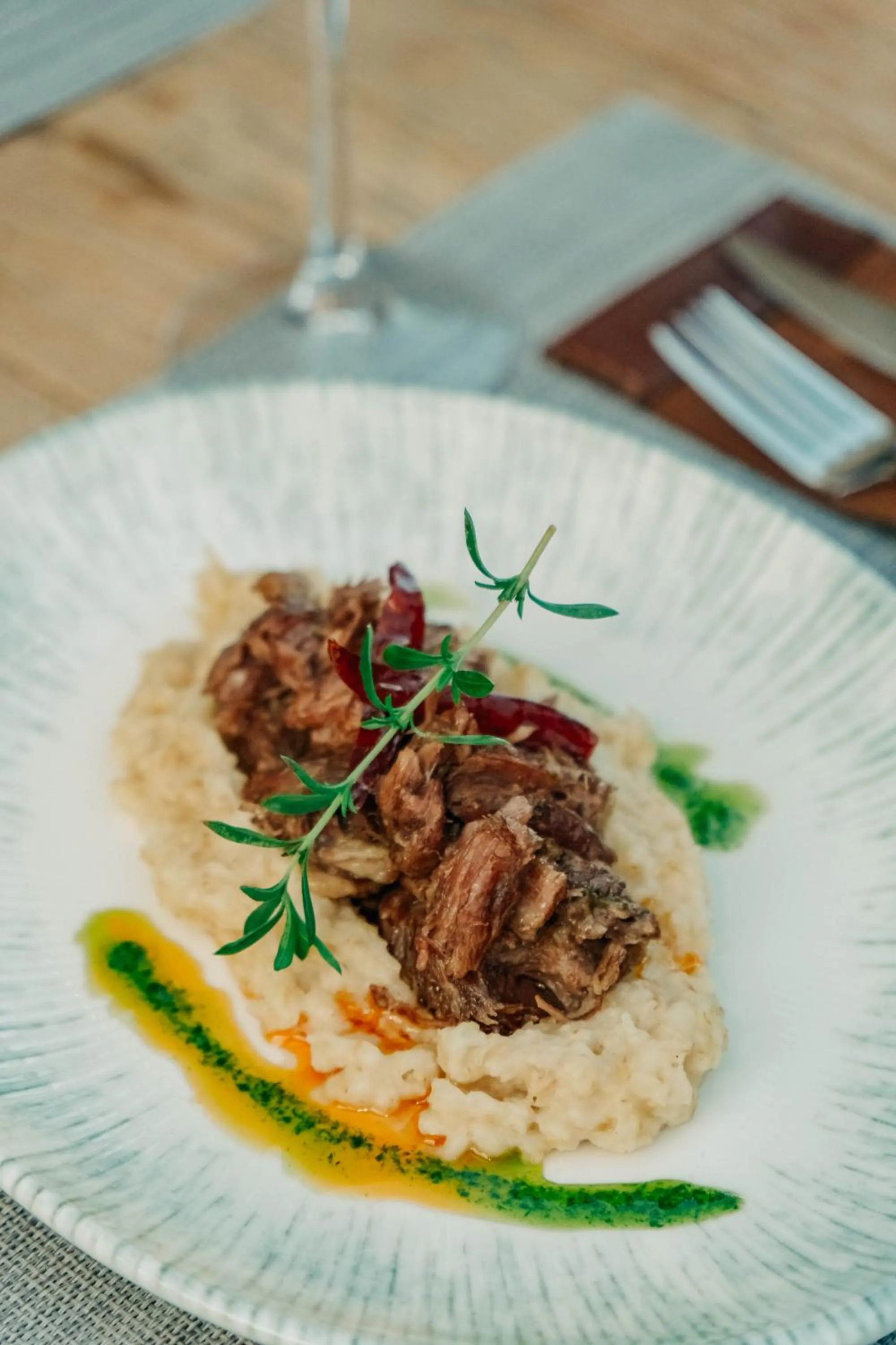 Food in The Diplomat Hotel