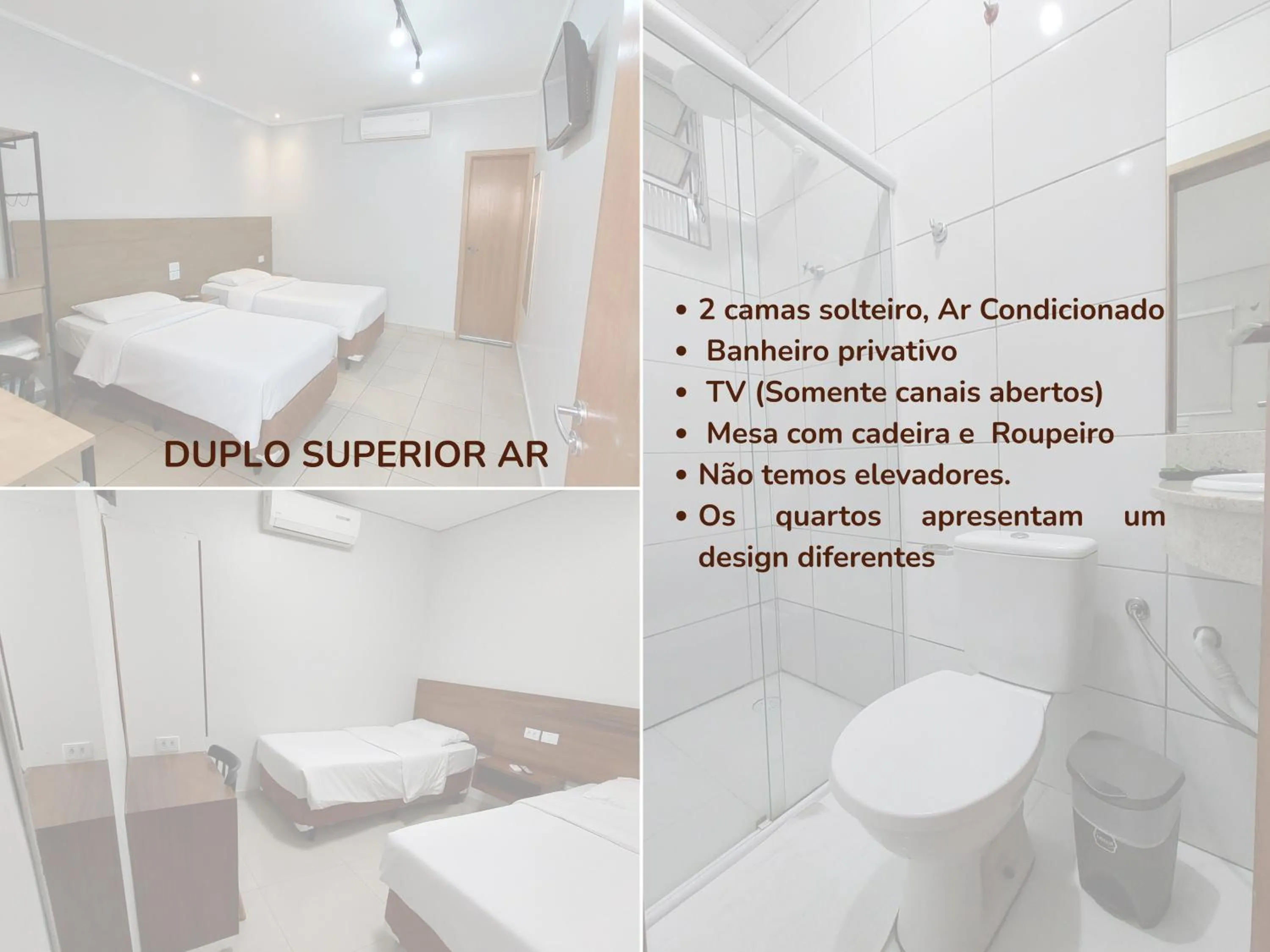 Superior Double Room with Air conditioning in HLN Hotel - Expo - Anhembi