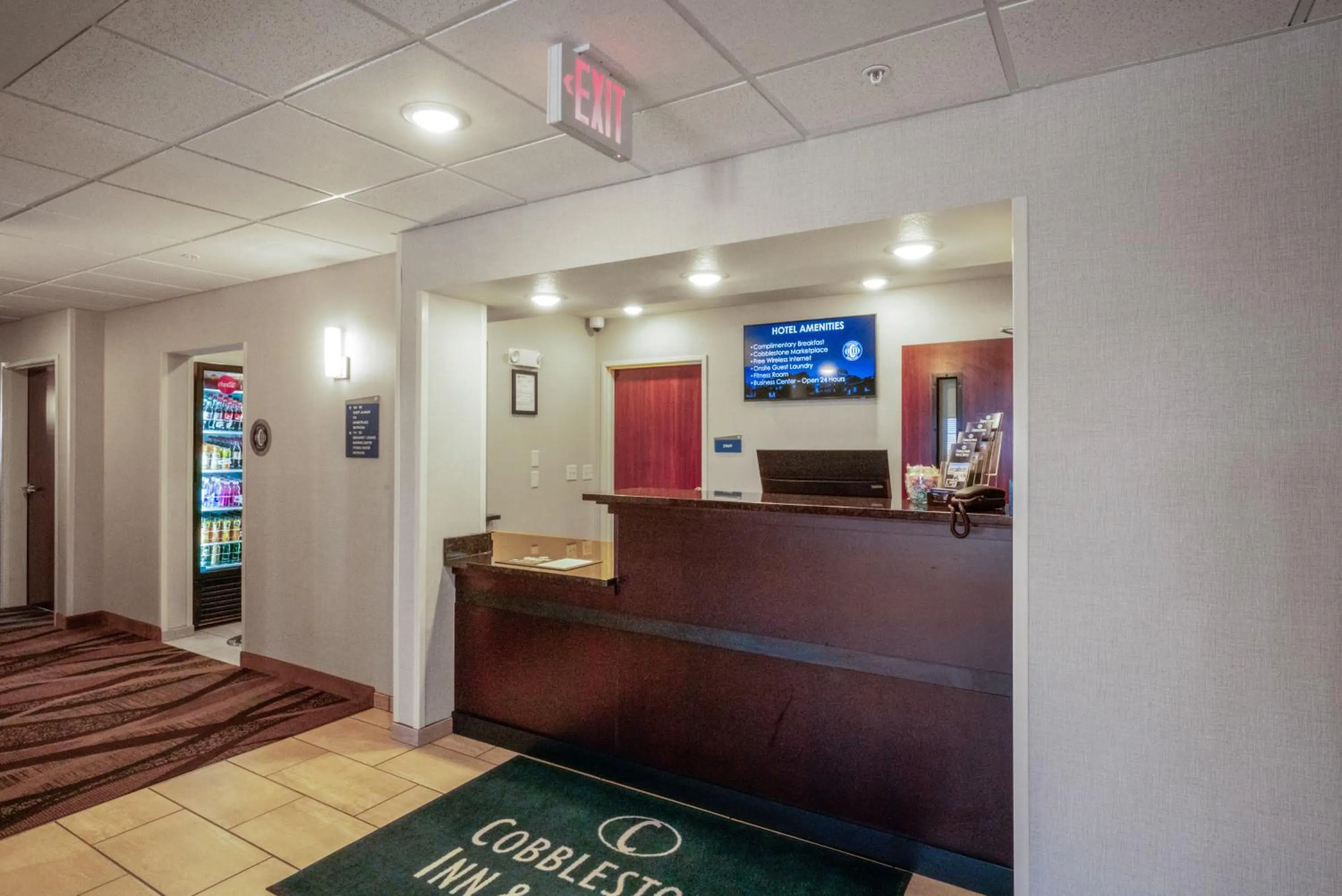 Lobby or reception in Cobblestone Inn & Suites - Boise City