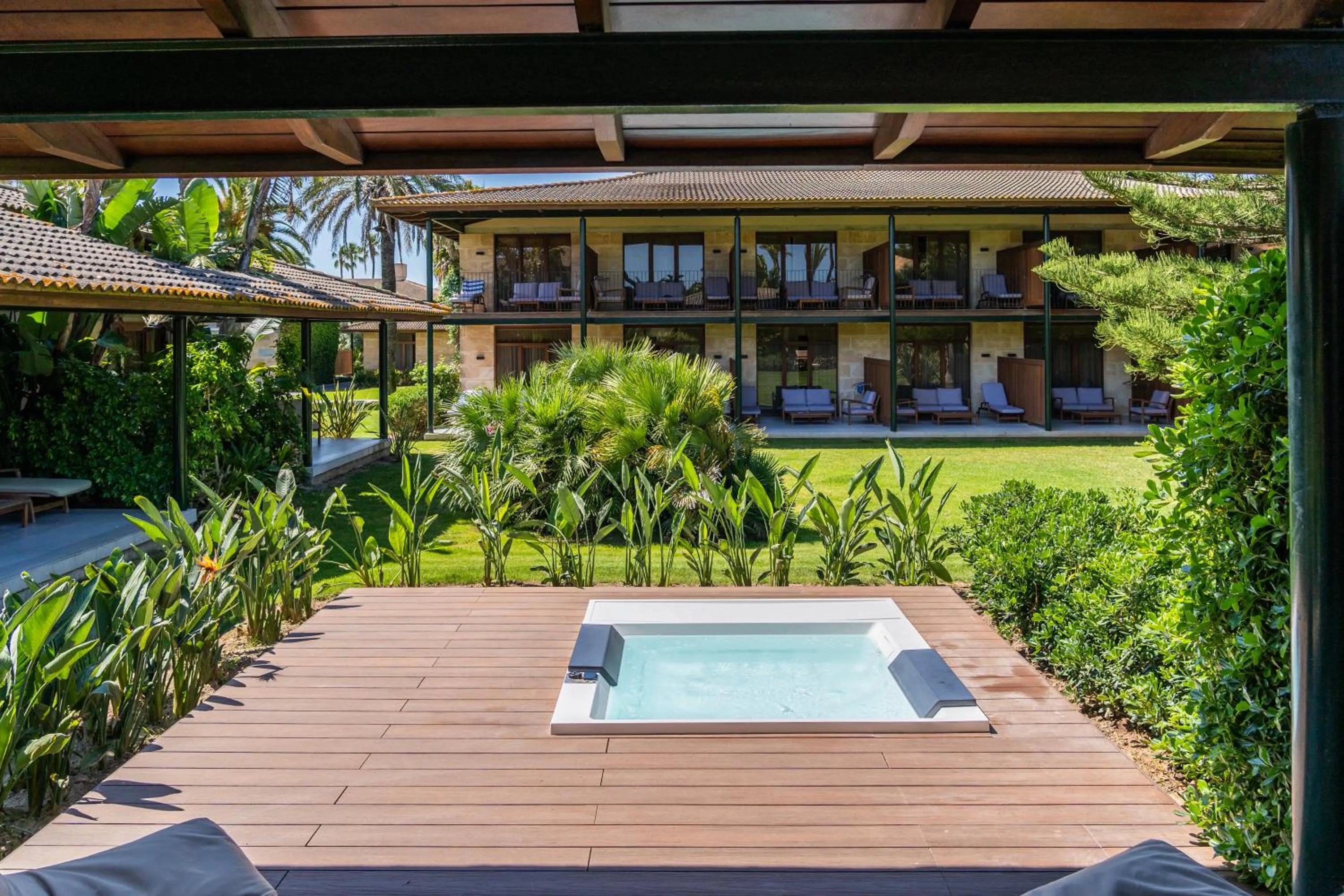 Garden view in PortBlue Club Pollentia Resort & Spa