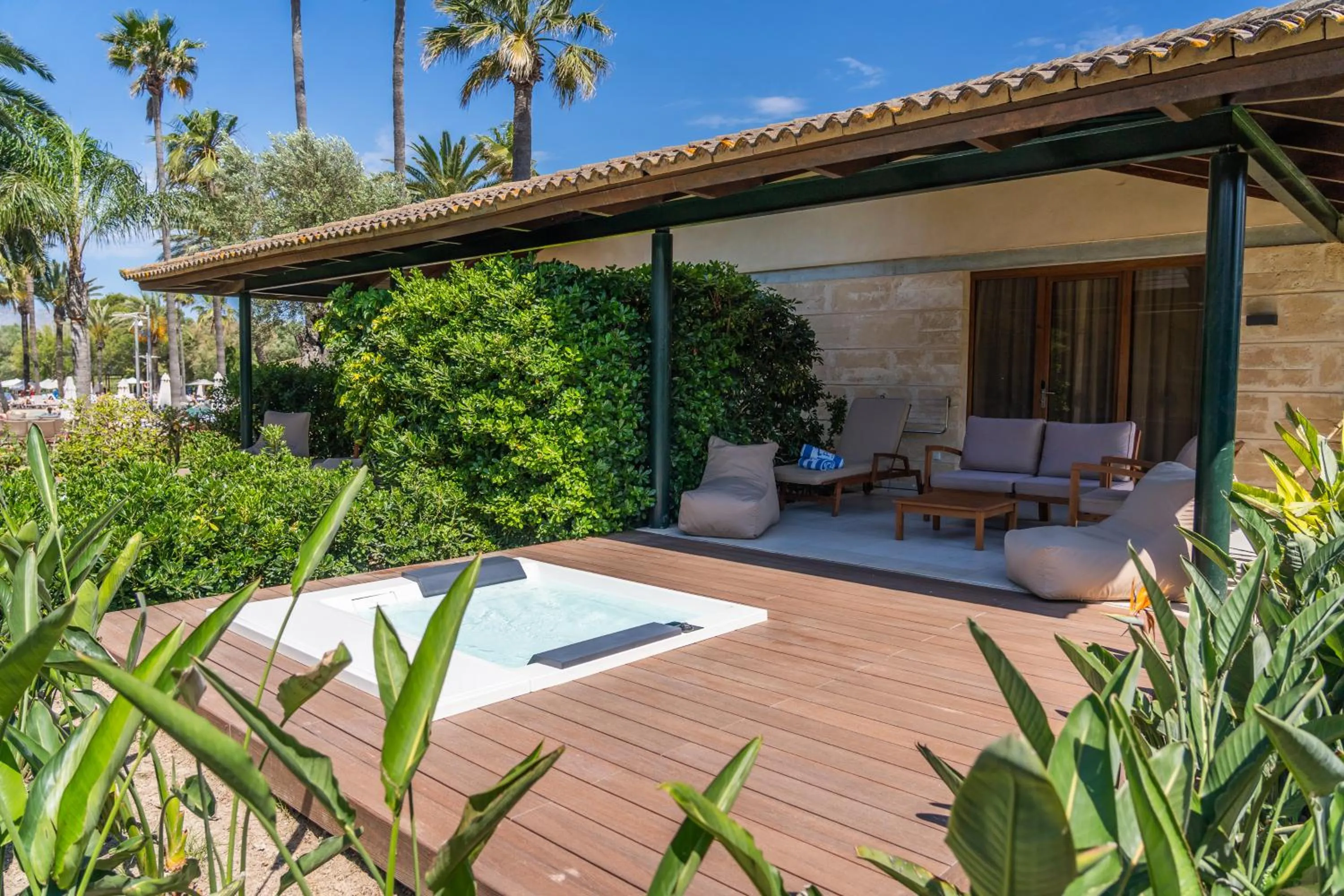 Garden view in PortBlue Club Pollentia Resort & Spa