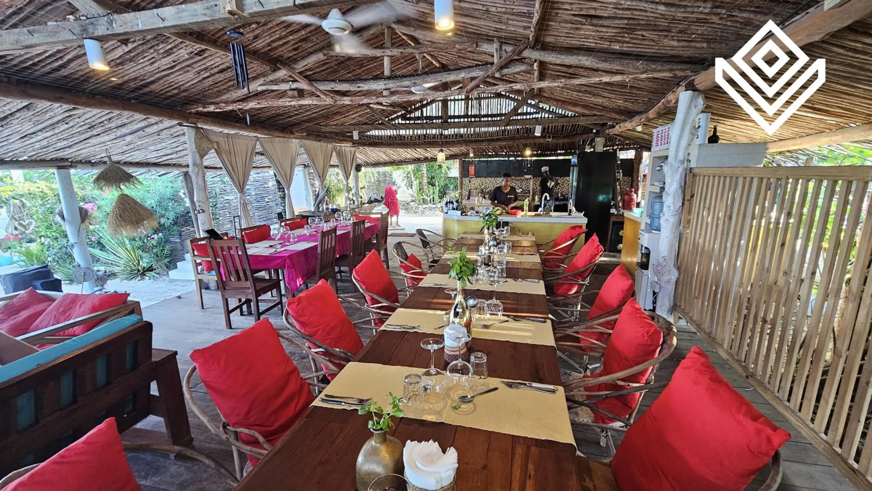 Restaurant/places to eat in Masai Mara Zanzibar - Boutique Hotel
