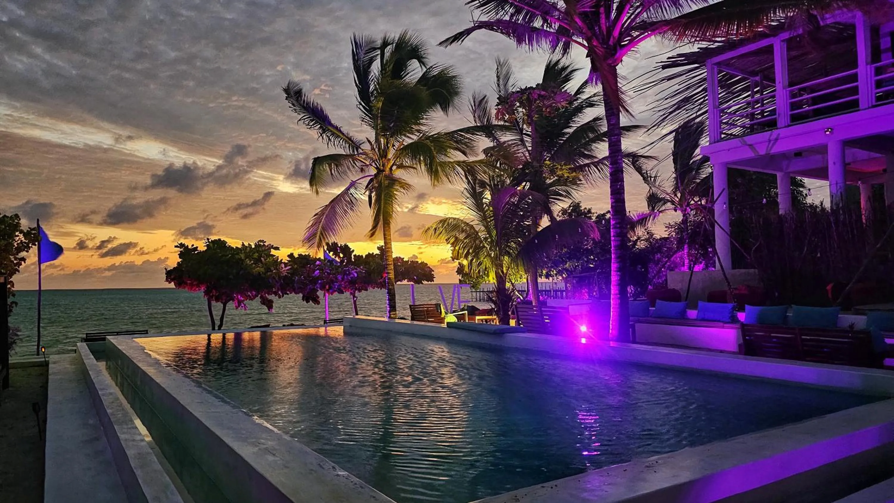 Pool view in Masai Mara Zanzibar - Boutique Hotel