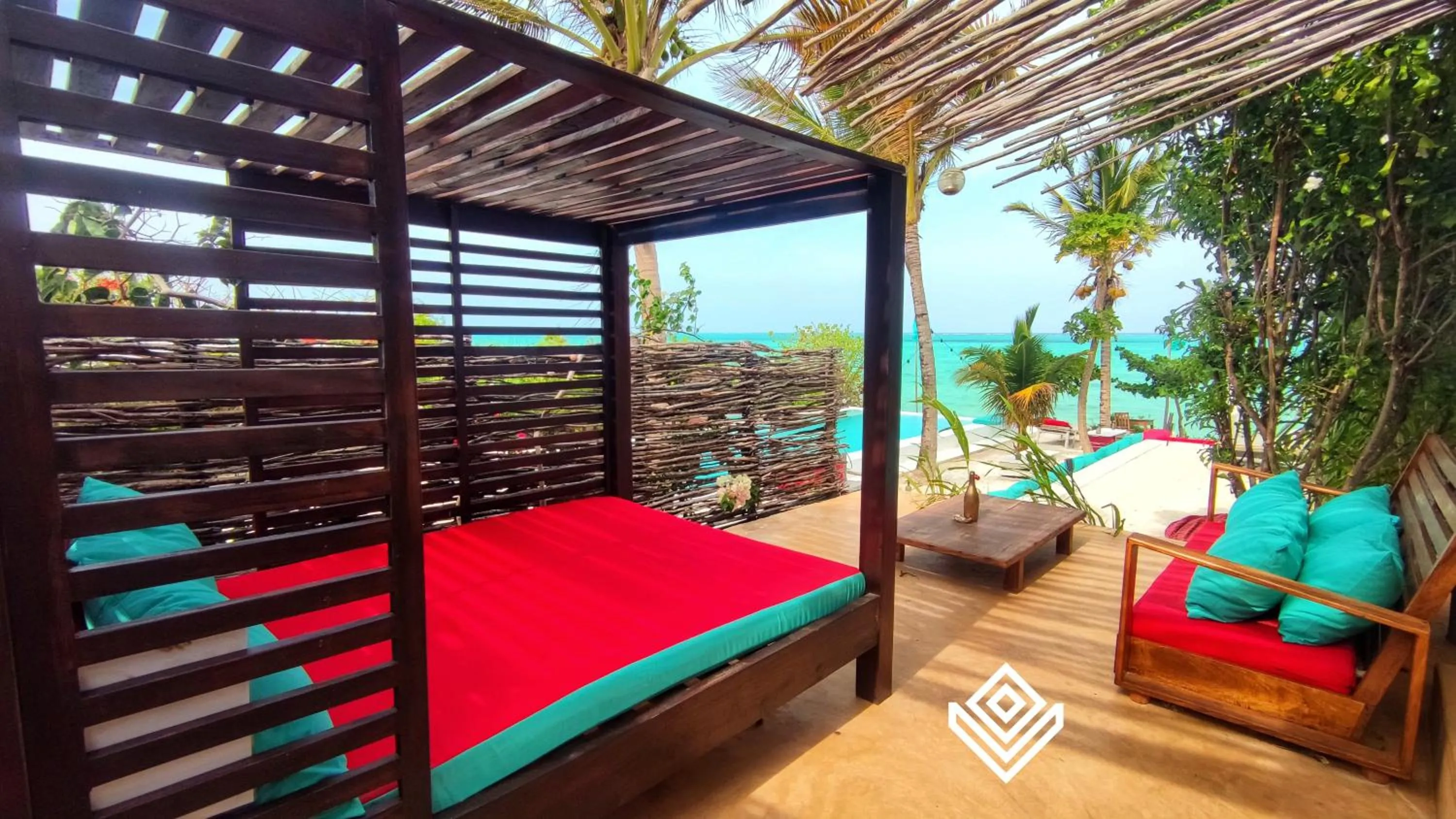sunbed in Masai Mara Zanzibar - Boutique Hotel