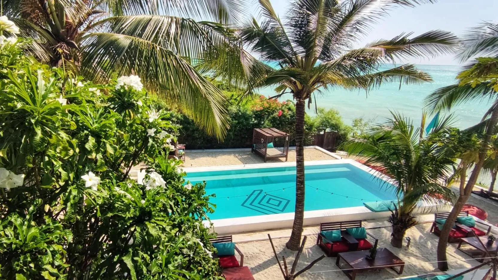 Pool view in Masai Mara Zanzibar - Boutique Hotel