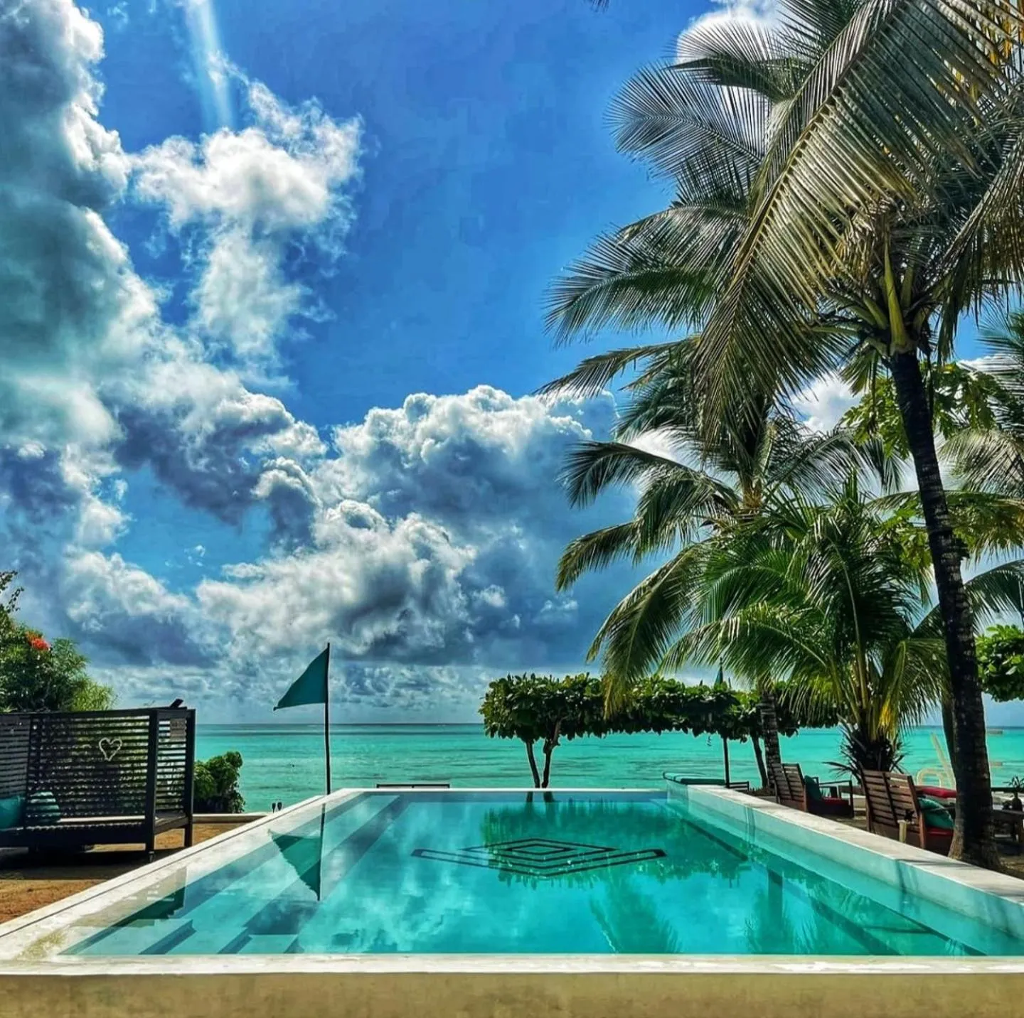 Pool view in Masai Mara Zanzibar - Boutique Hotel