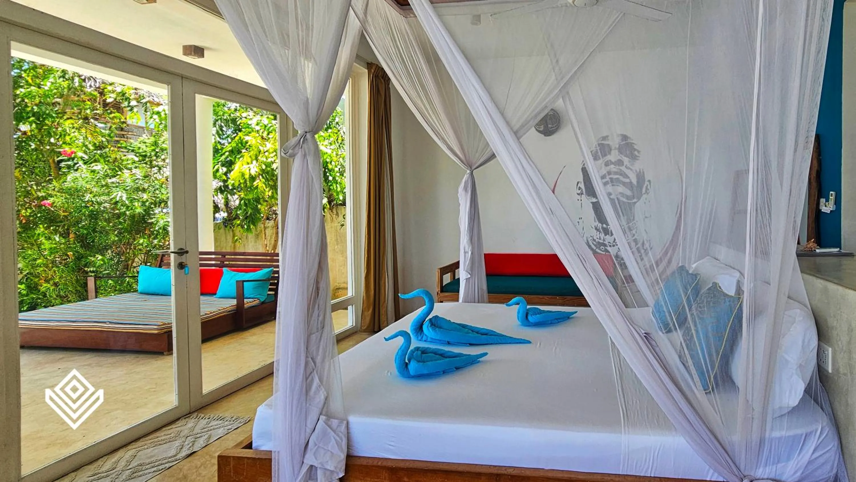 Bed in Masai Mara Zanzibar - Boutique Hotel