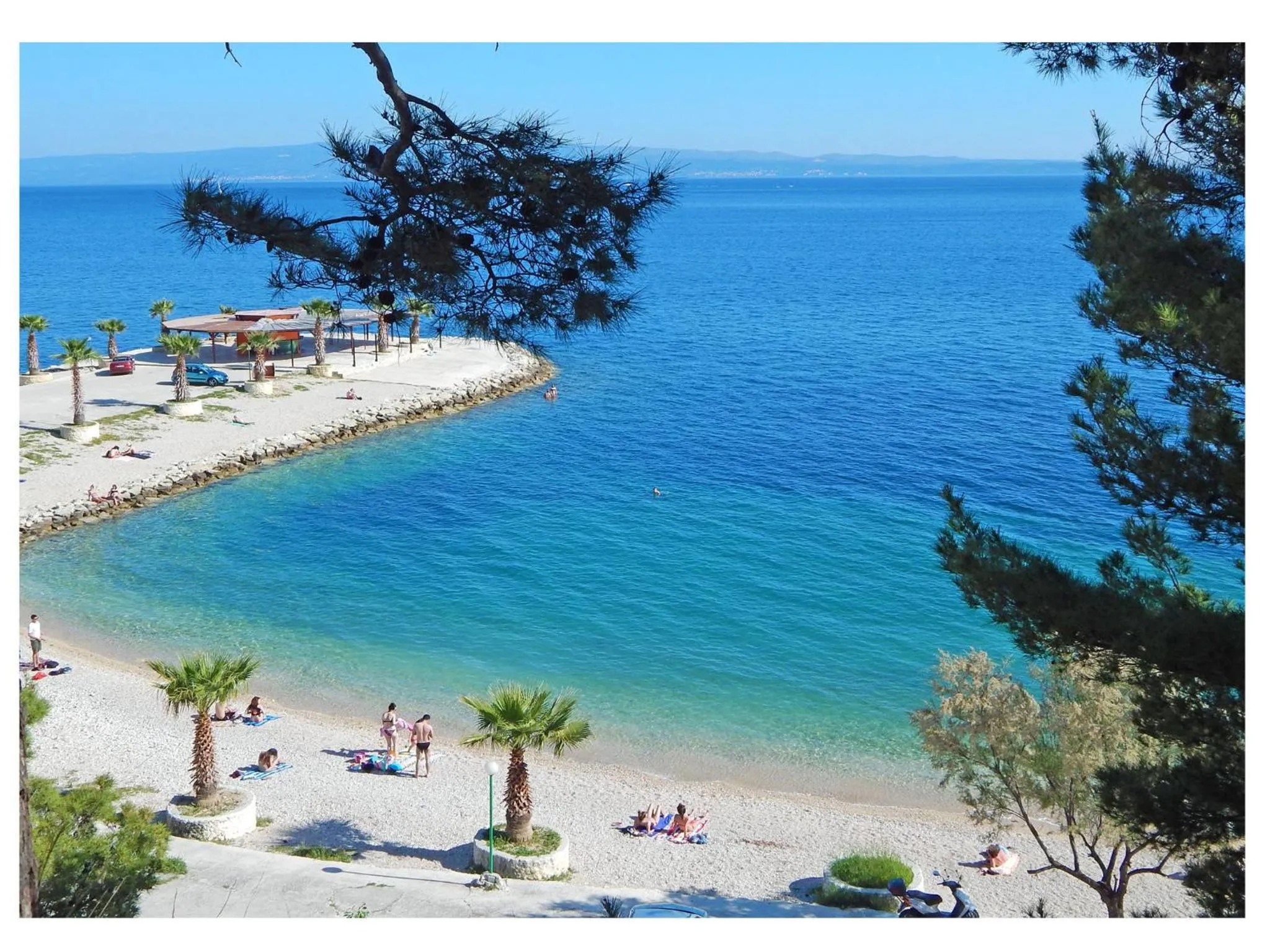 Natural landscape in "Skalinada" Apartments in the Heart of Split