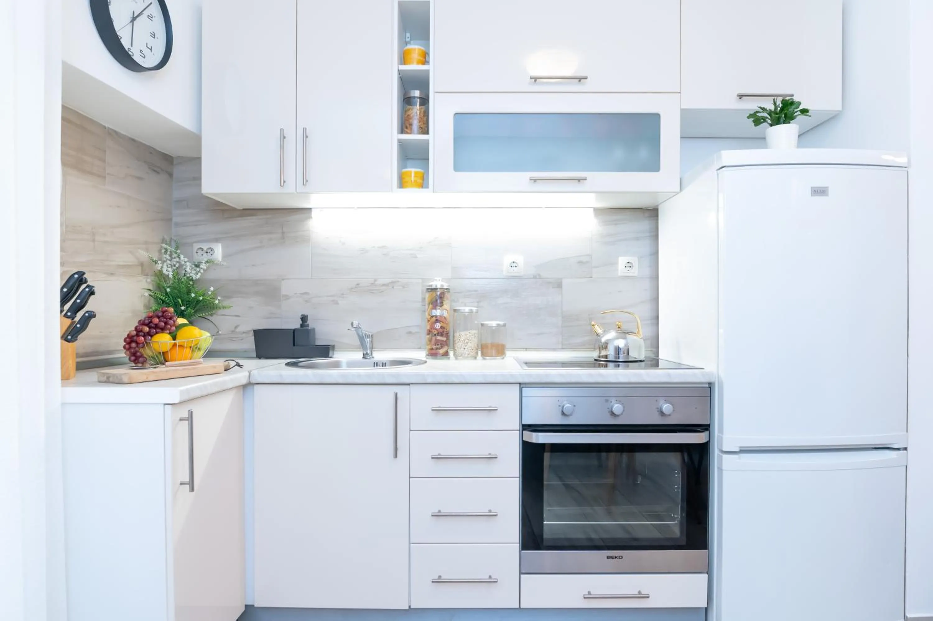 kitchen in "Skalinada" Apartments in the Heart of Split