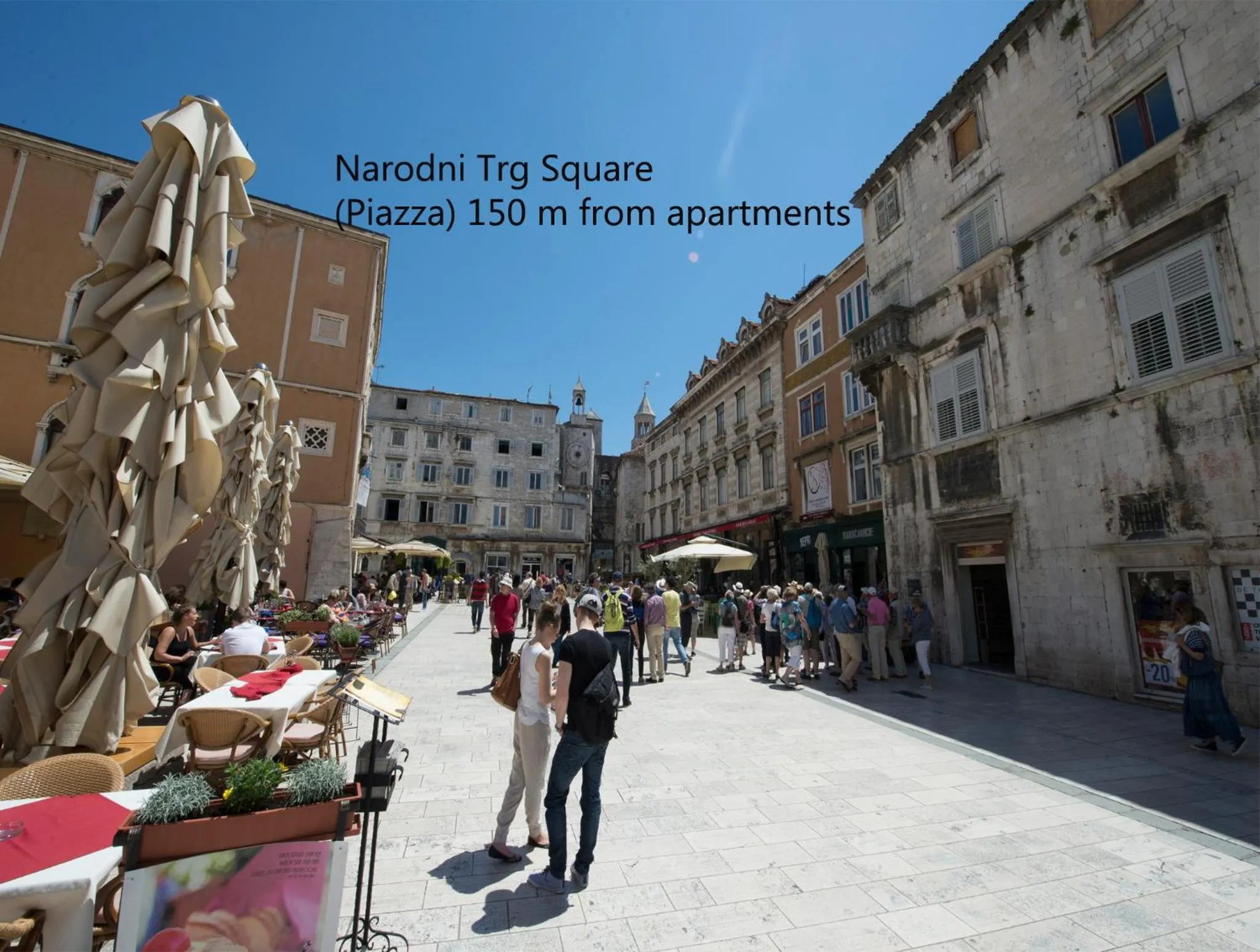 Neighbourhood in "Skalinada" Apartments in the Heart of Split