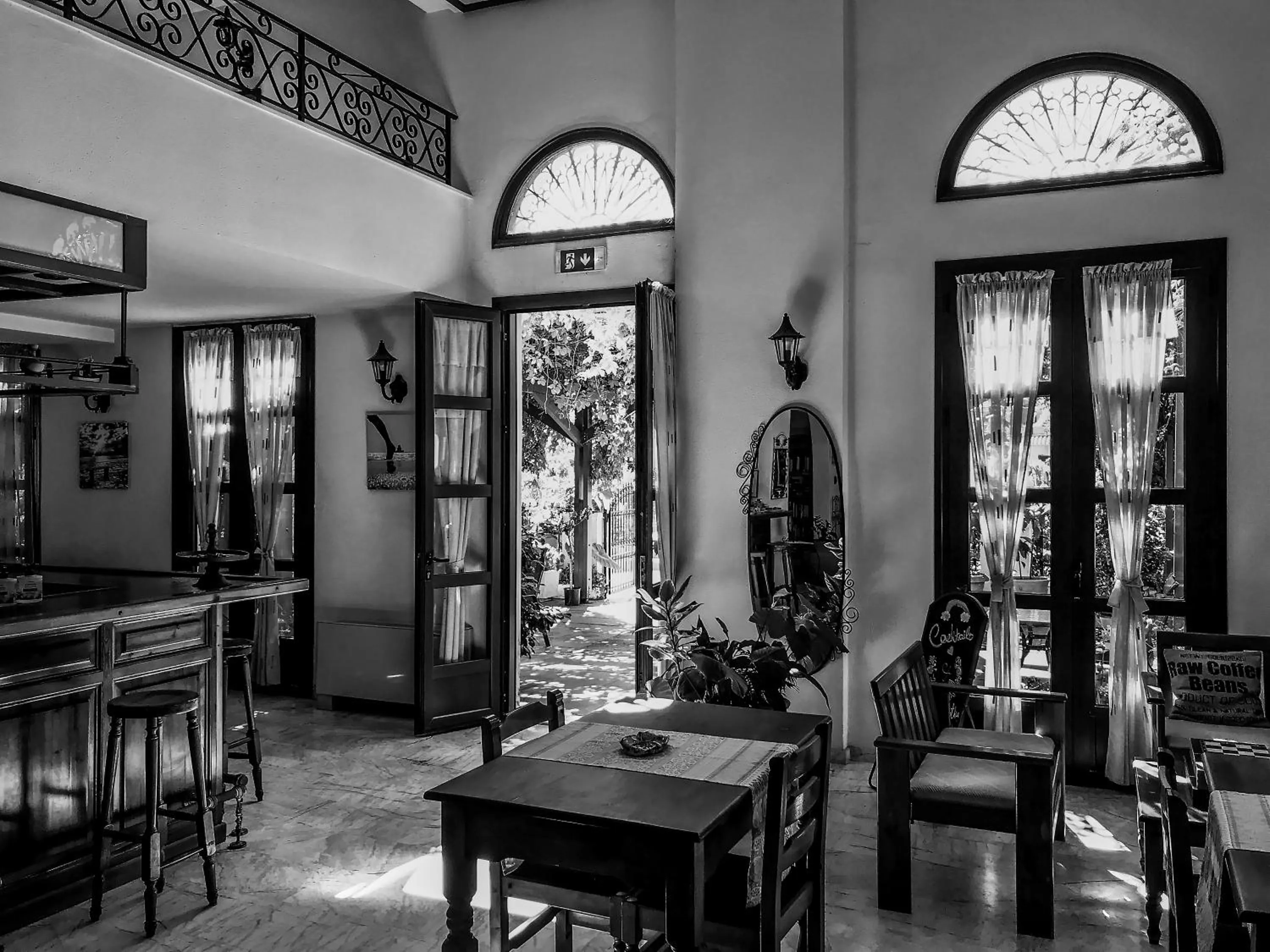 Garden in Ulysses Hotel