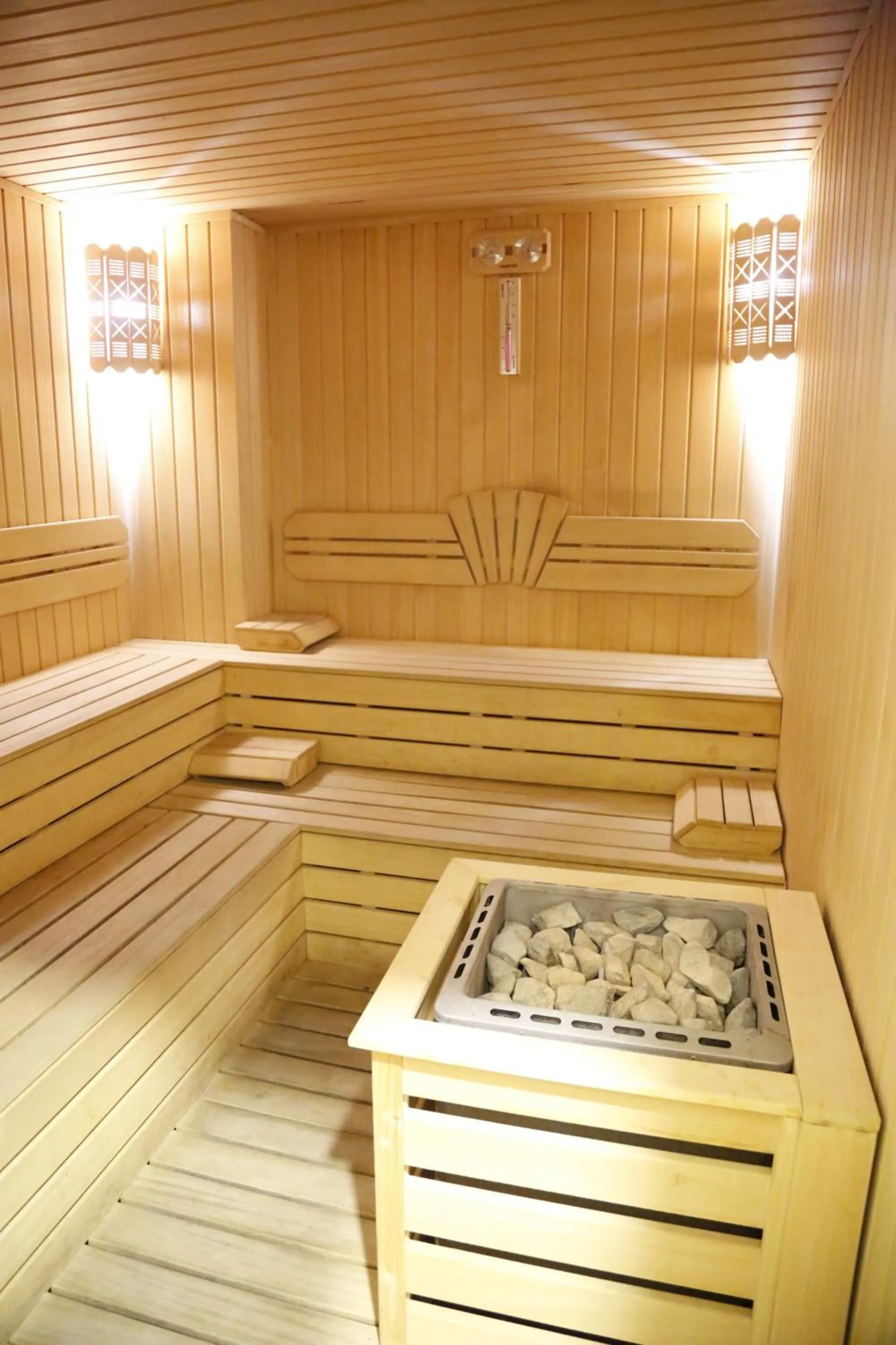 Sauna in Erbil Quartz Hotel