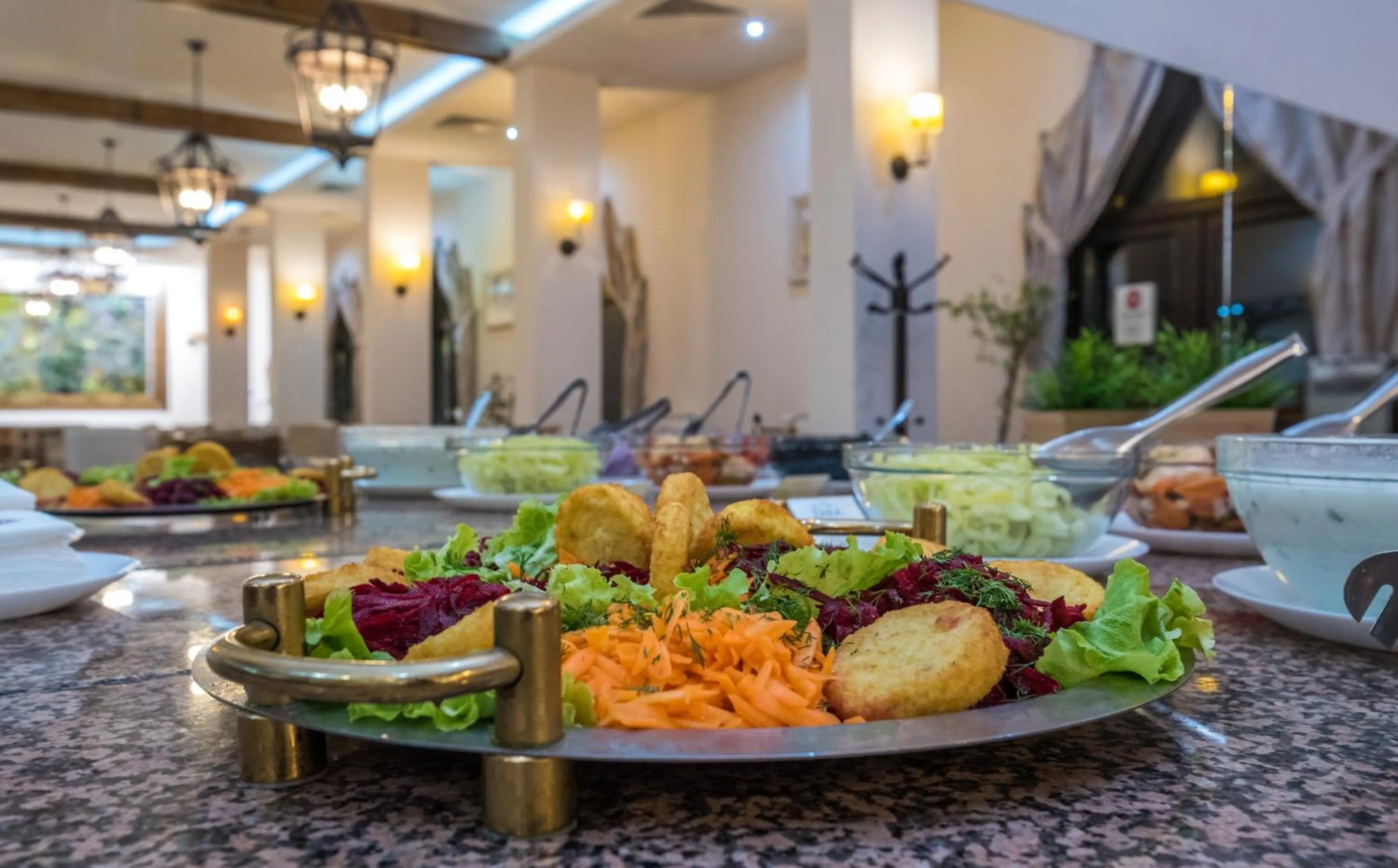 Food close-up in Hotel Zara