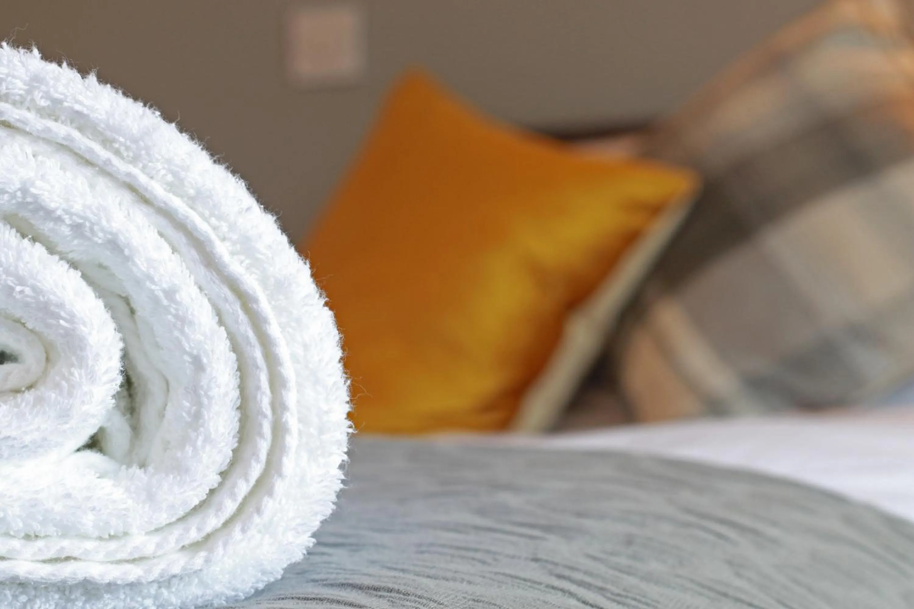 Decorative detail, Bed in Halfway House Inn