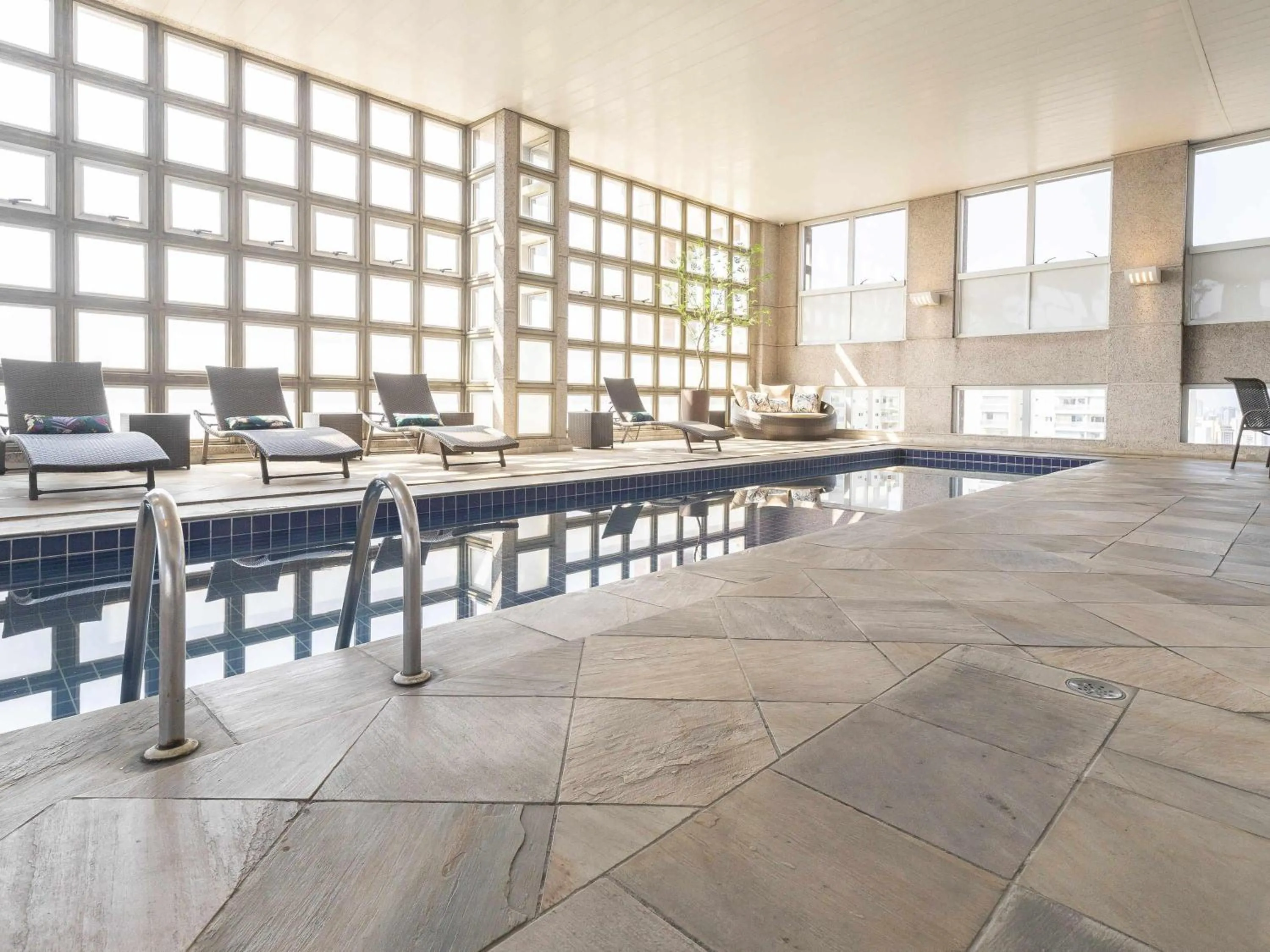 Pool view in Mercure Sao Paulo Bela Vista