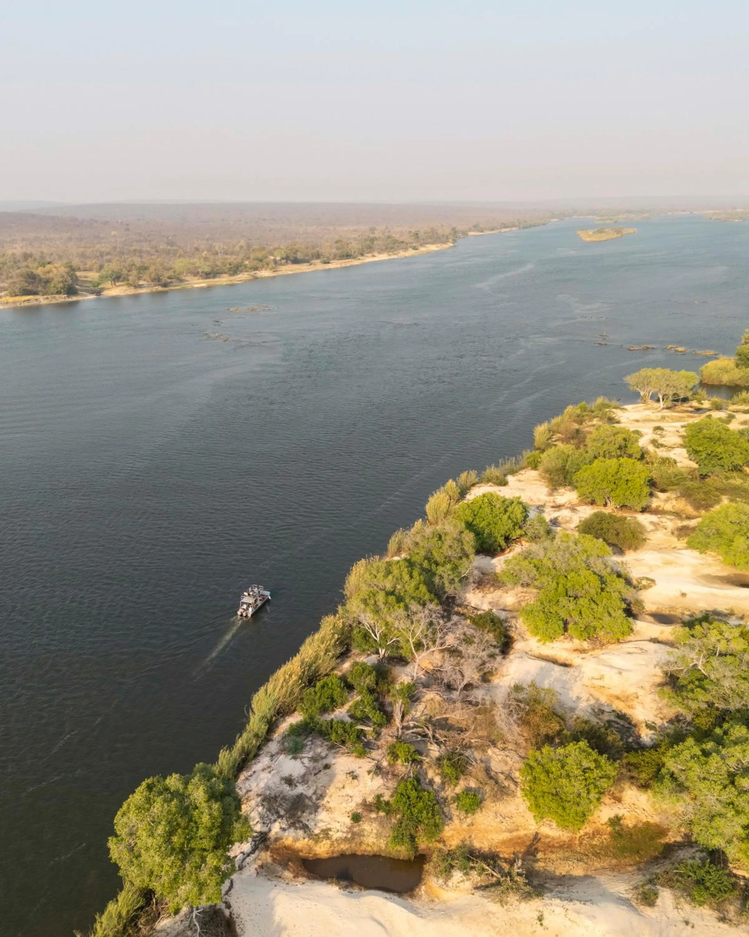 Natural landscape in Zambezi Dusk River Facing-all inclusive-Luxury Accommodation