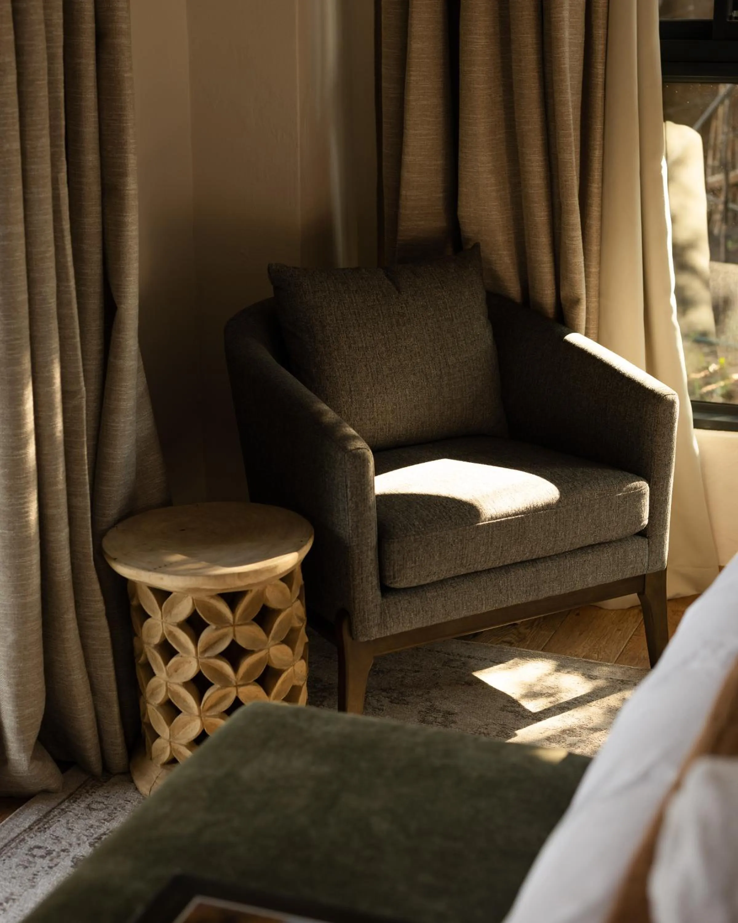 Seating area in Zambezi Dusk River Facing-all inclusive-Luxury Accommodation