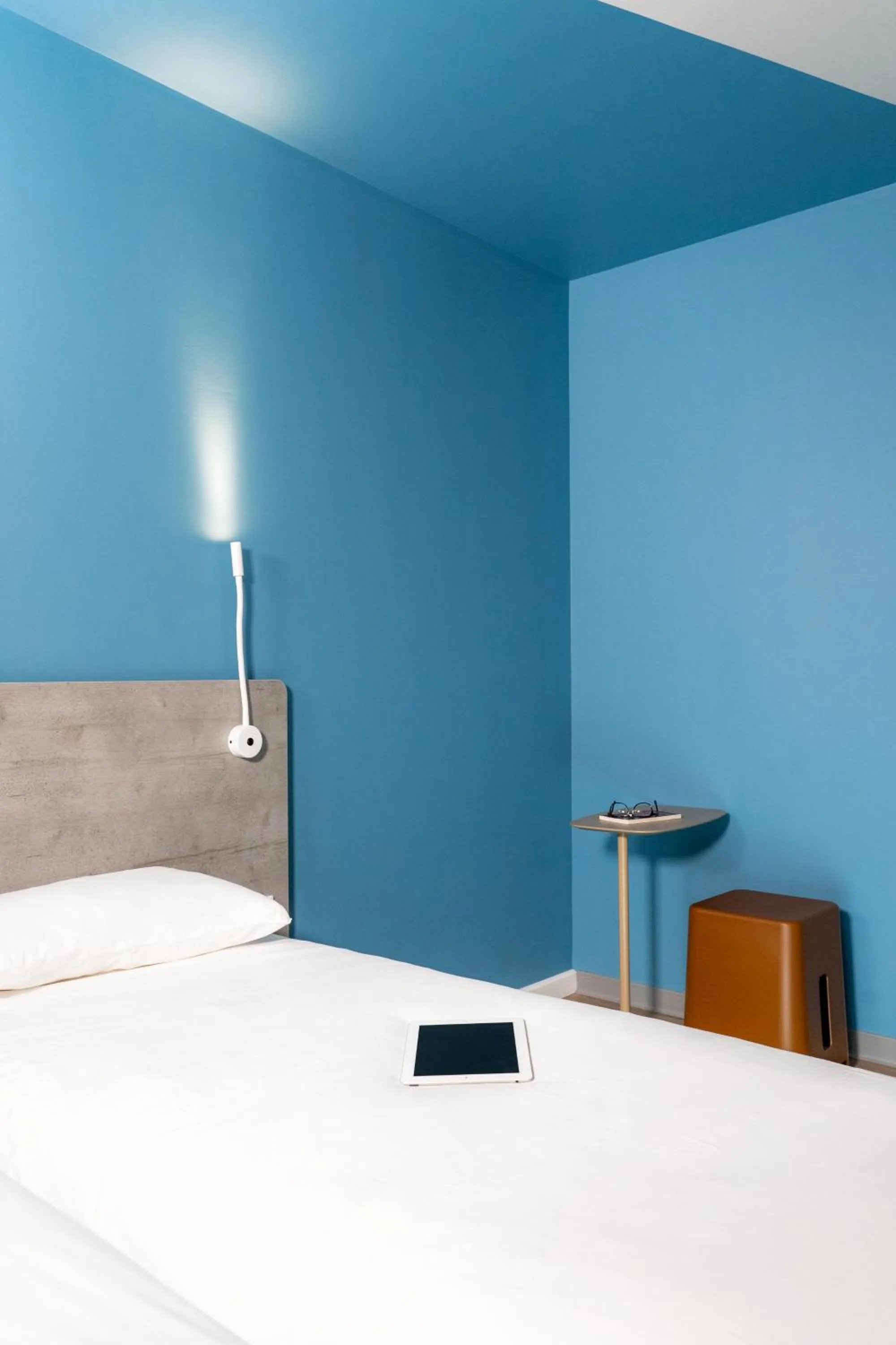 Bed in Ibis Budget Aubenas