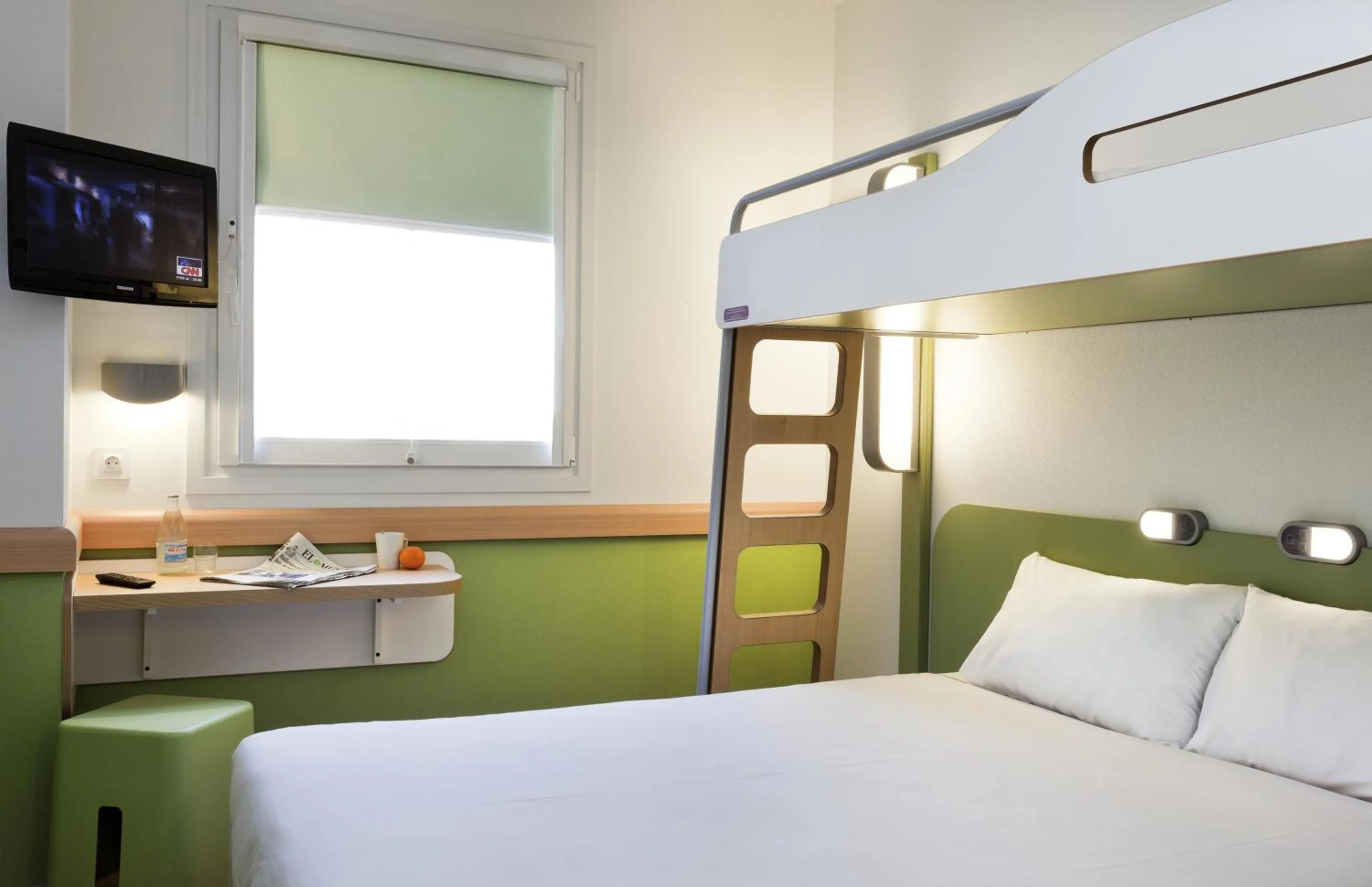 Bed in Ibis Budget Bilbao Barakaldo