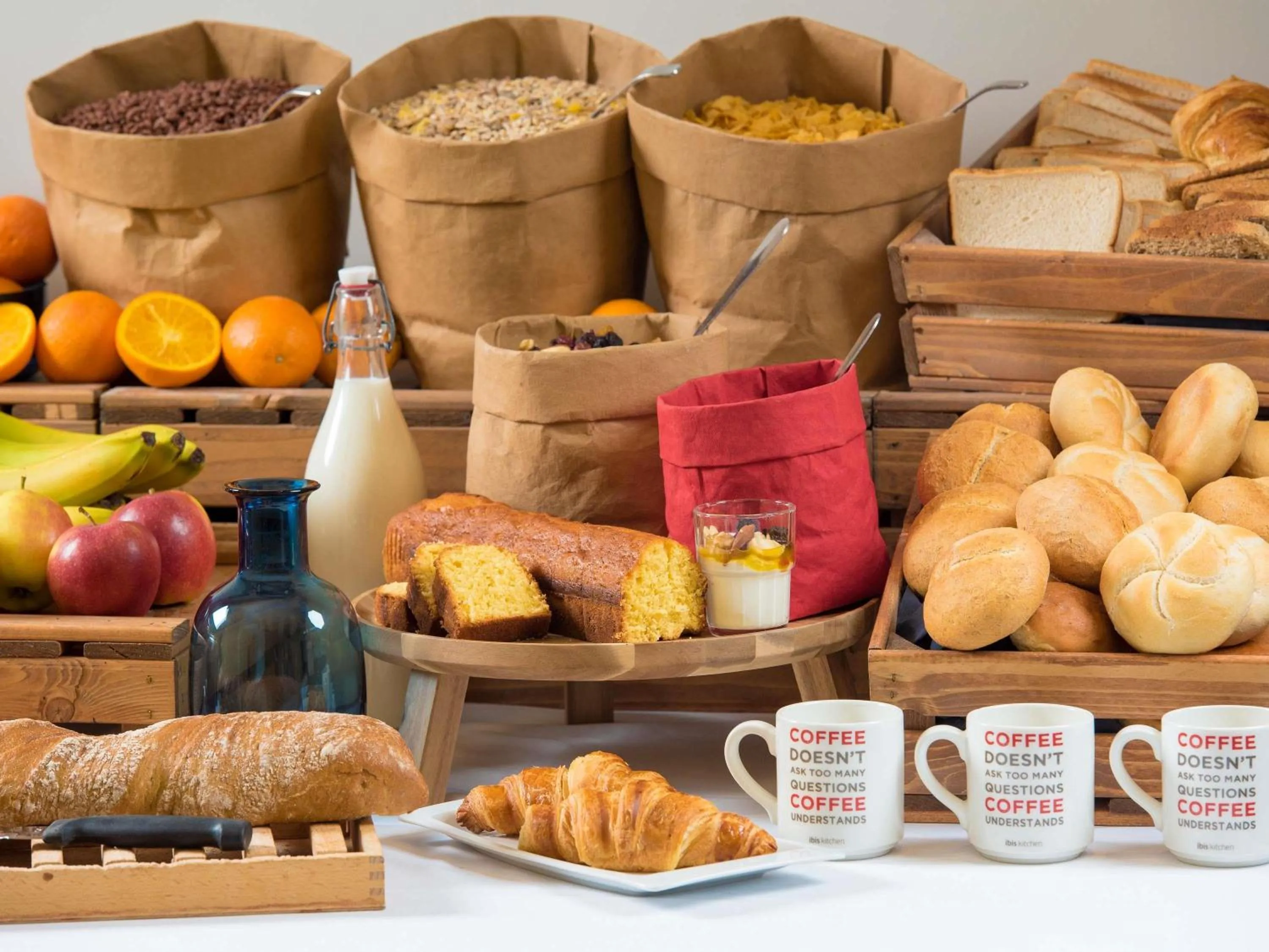 Breakfast in Ibis Budget Bilbao Barakaldo