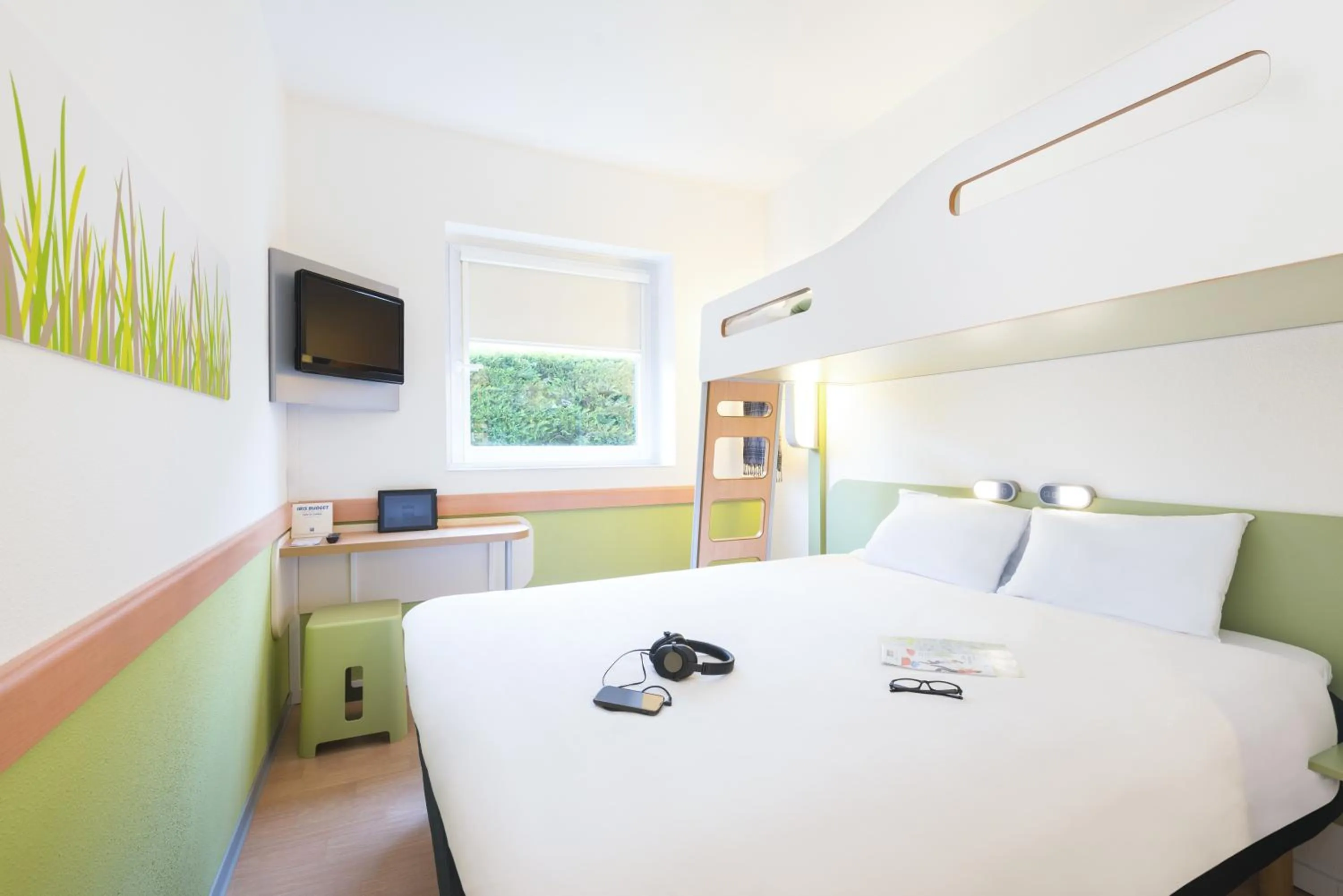 Bed in Ibis Budget Bilbao Barakaldo