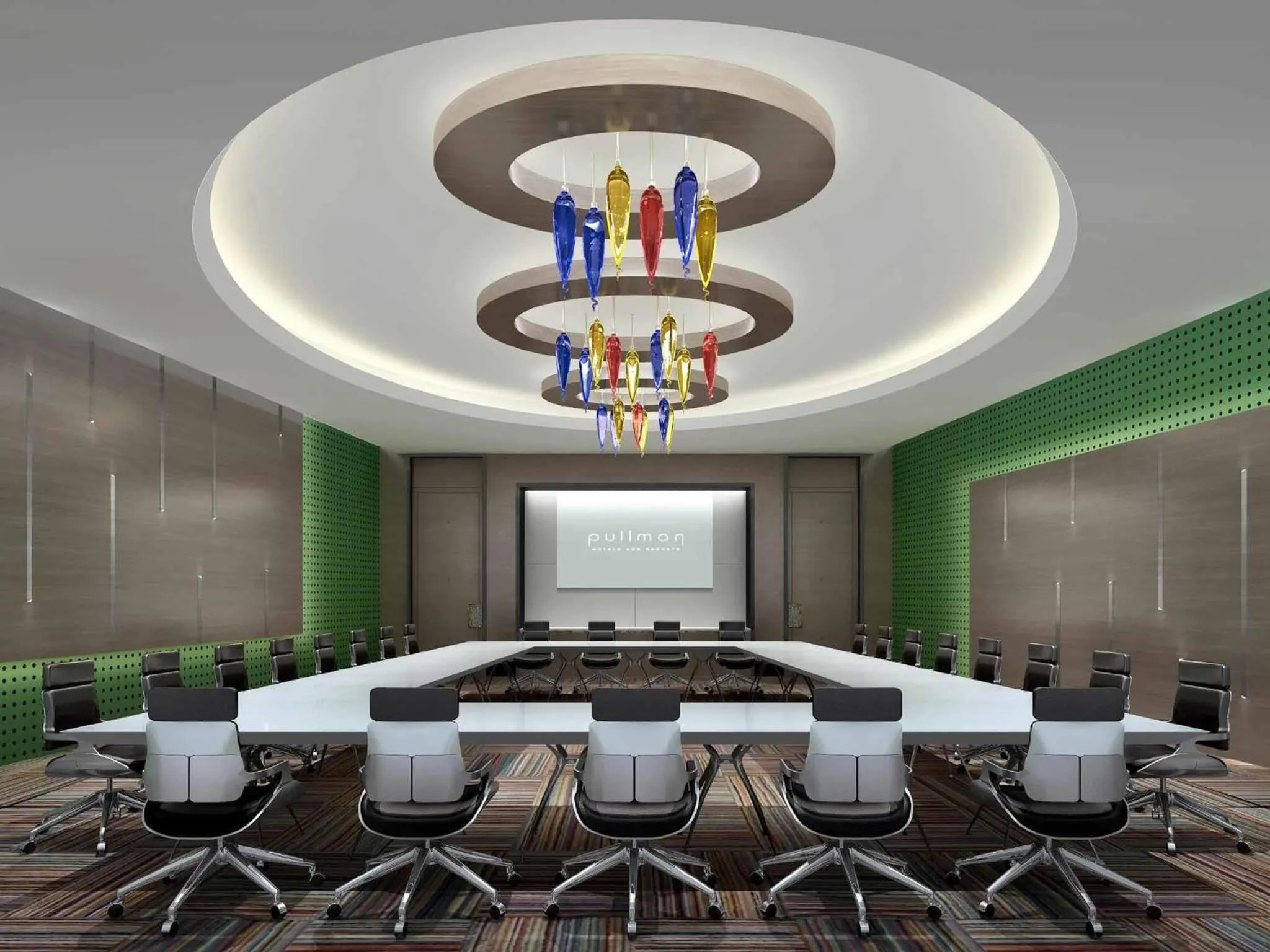 Meeting/conference room in Pullman Nanjing Lukou Airport