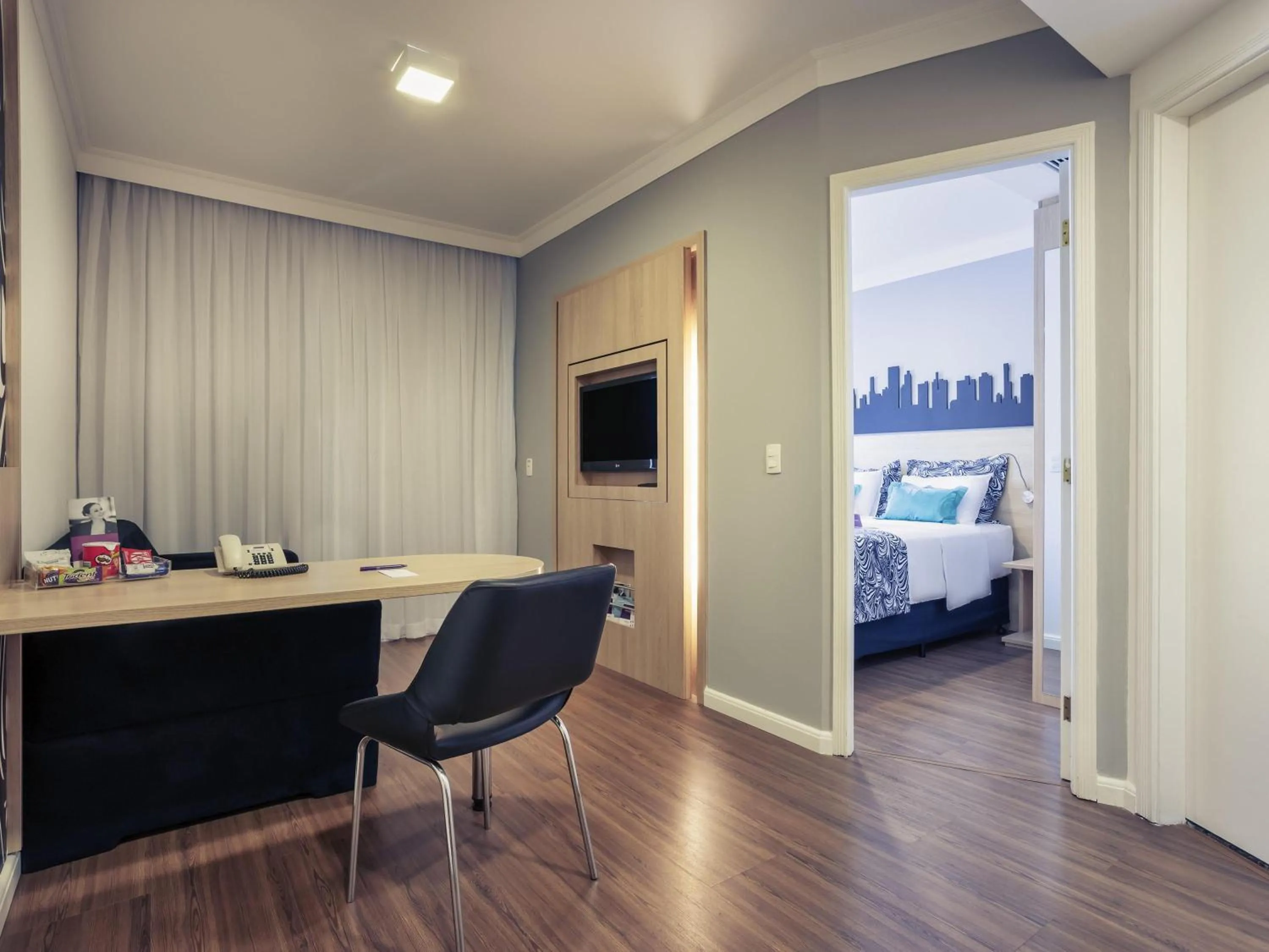 Bedroom, Bed in Mercure Sao Paulo Pinheiros