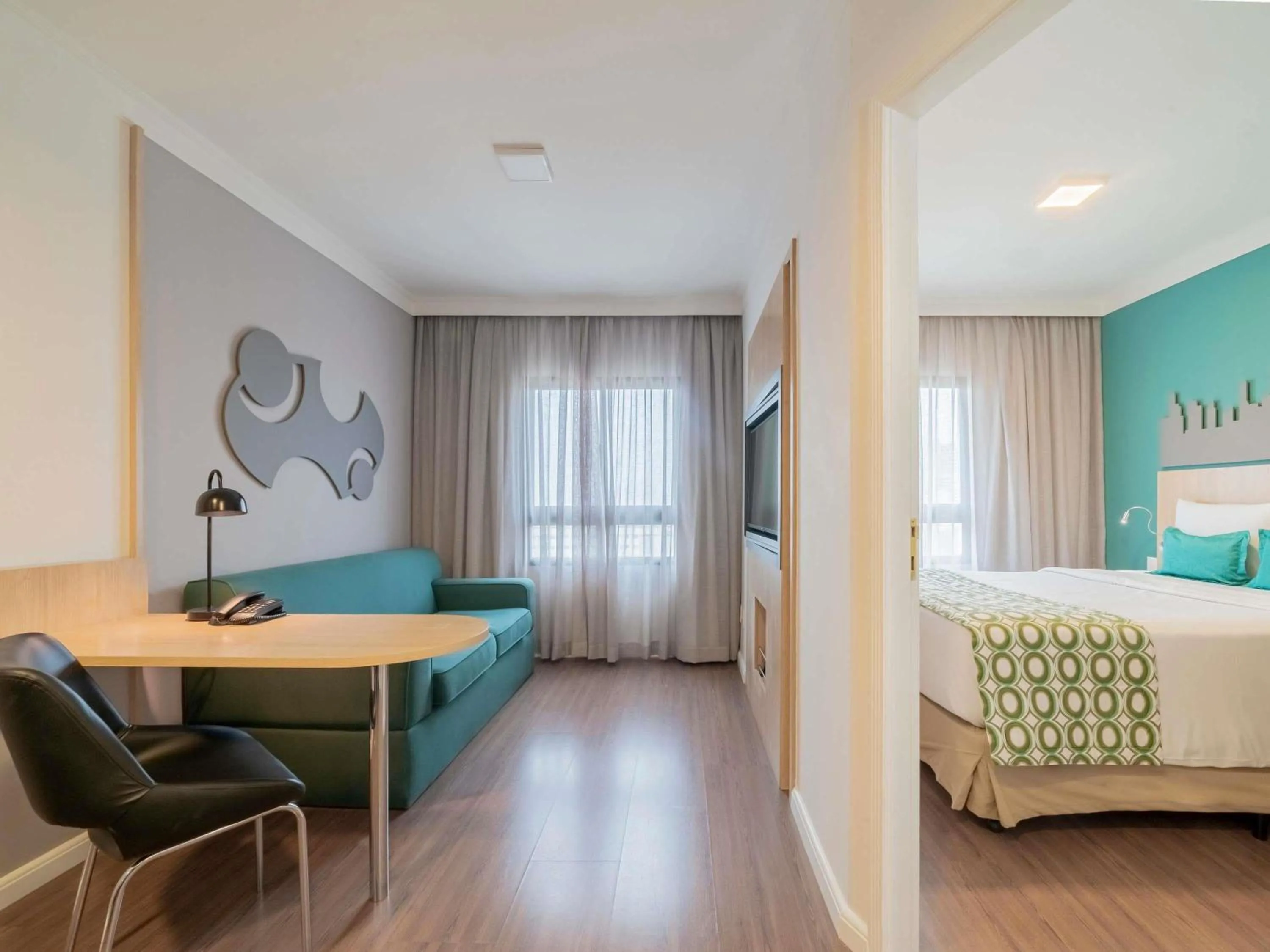 Bedroom, Bed in Mercure Sao Paulo Pinheiros