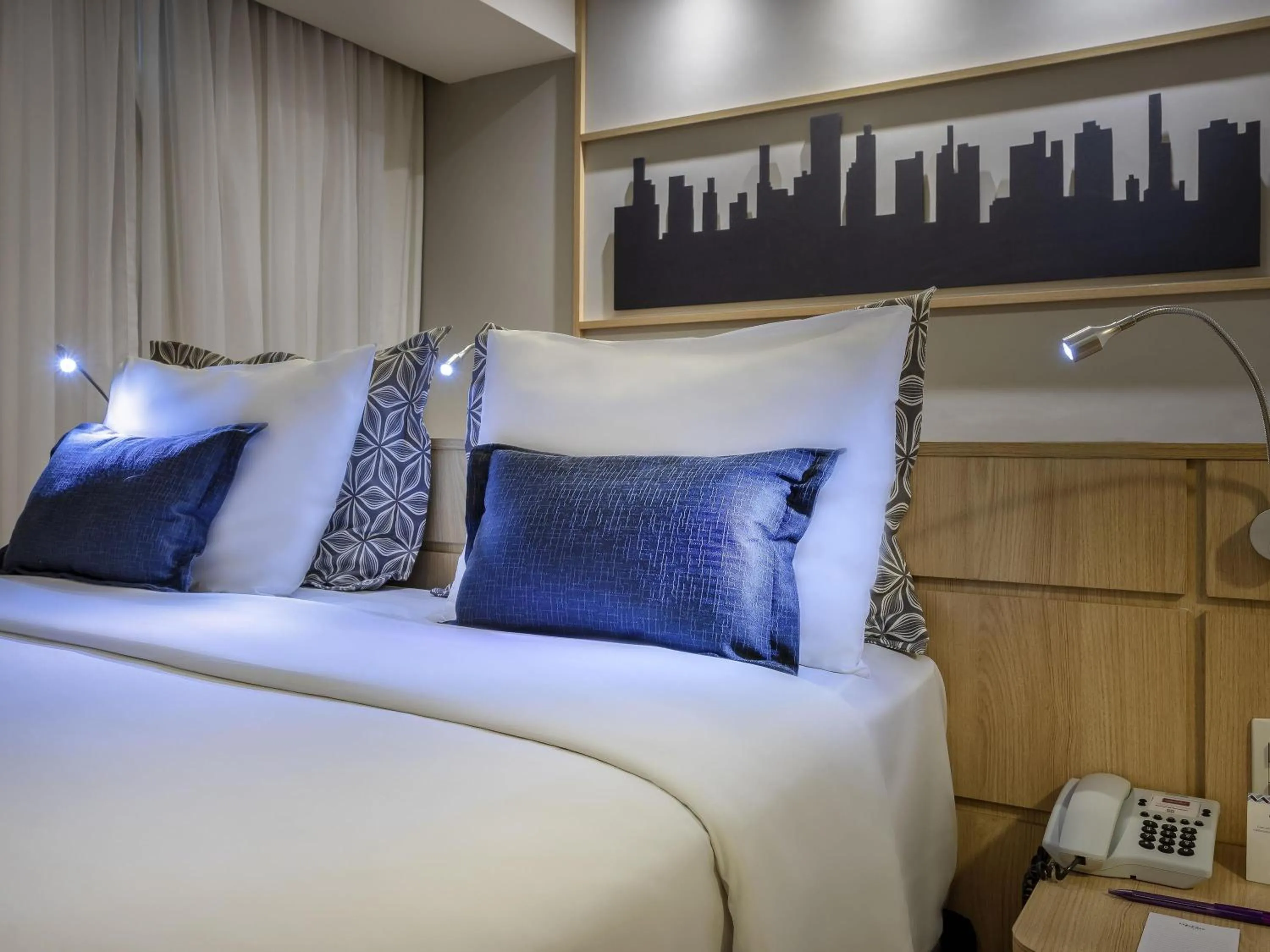 Bedroom, Bed in Mercure Sao Paulo Pinheiros