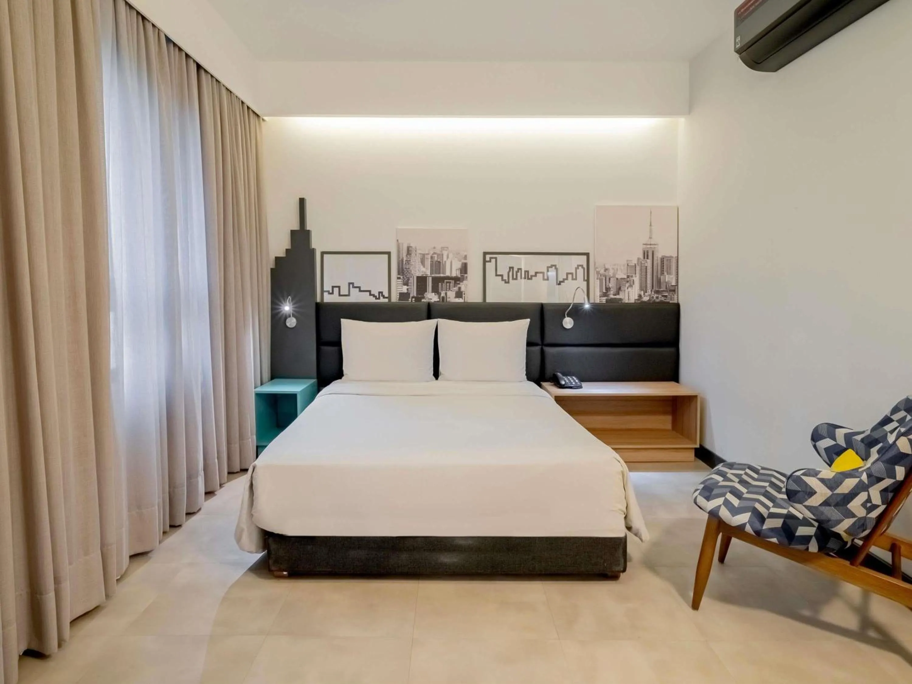 Bedroom, Bed in Mercure Sao Paulo Pinheiros