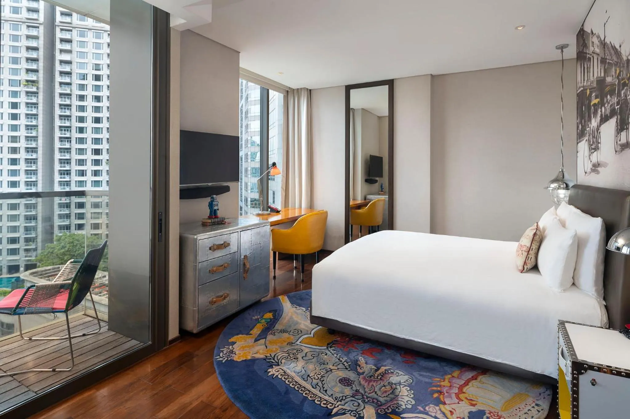 Bed in Hotel Indigo Bangkok Wireless Road by IHG