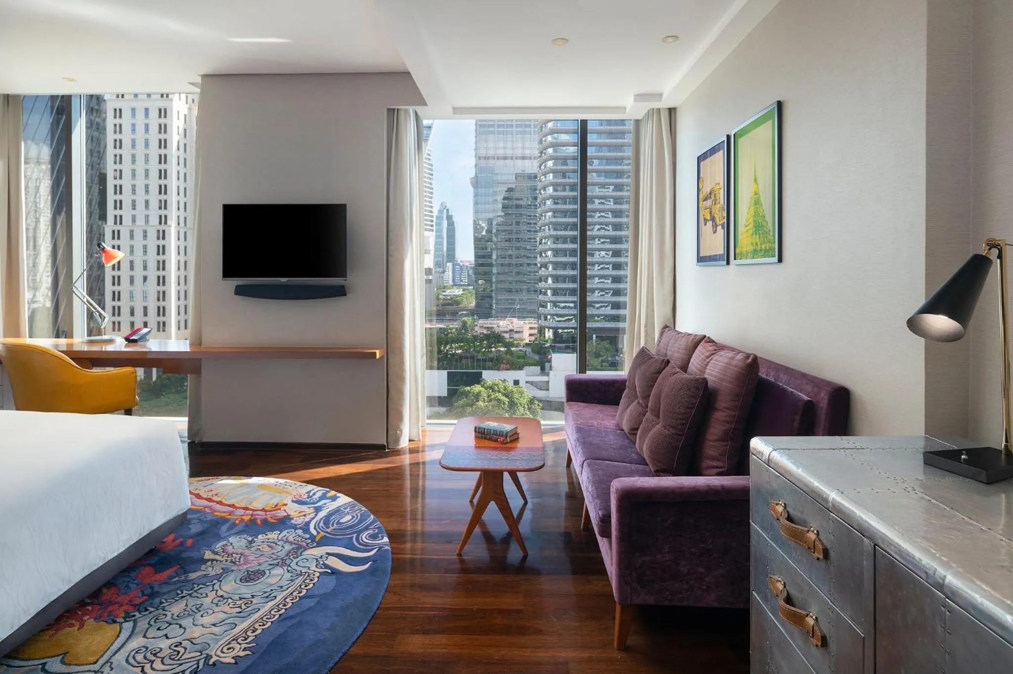 Photo of the whole room in Hotel Indigo Bangkok Wireless Road by IHG