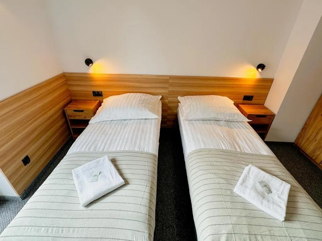 Bed in Hotel Czerwone Korale
