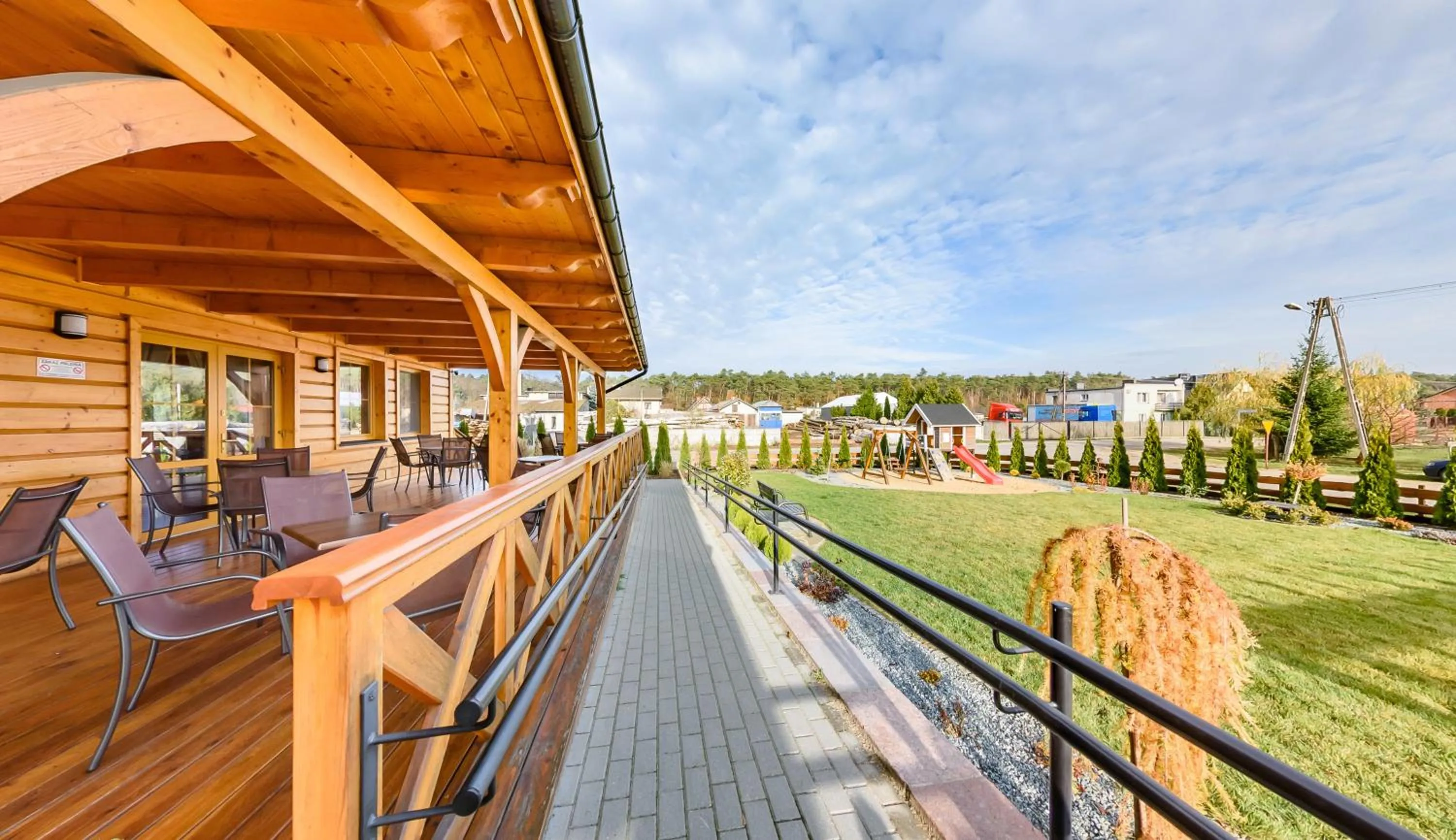 Garden in Hotel Czerwone Korale