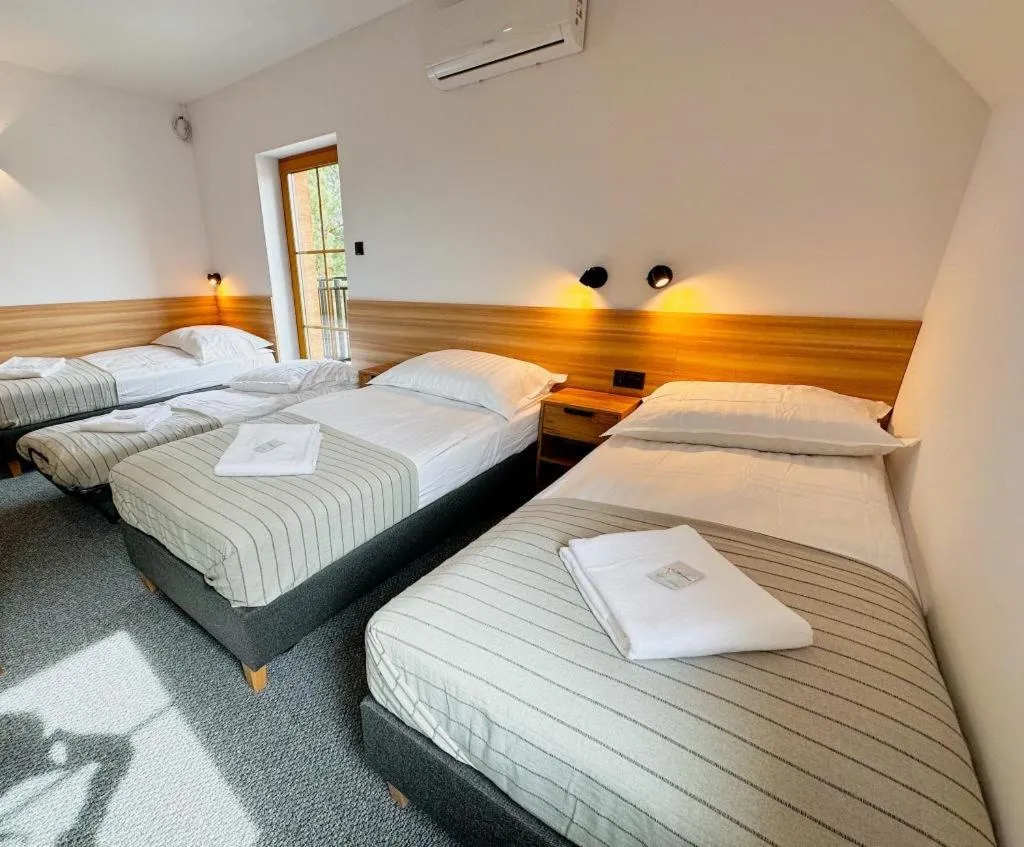 Bed in Hotel Czerwone Korale