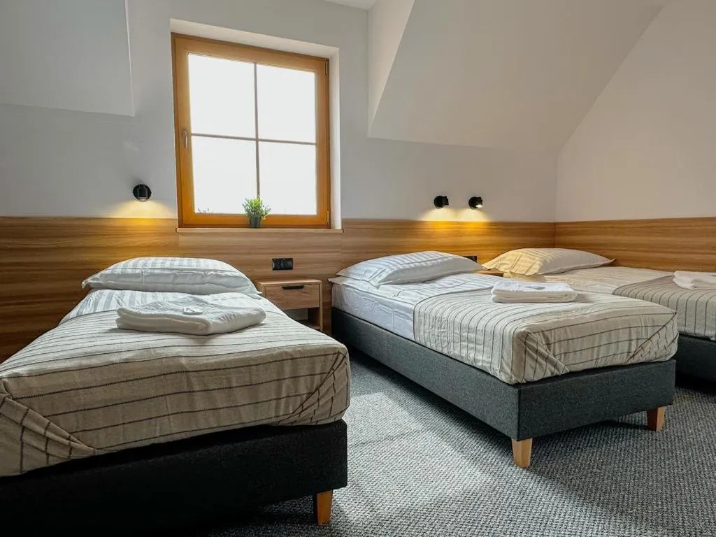 Bed in Hotel Czerwone Korale