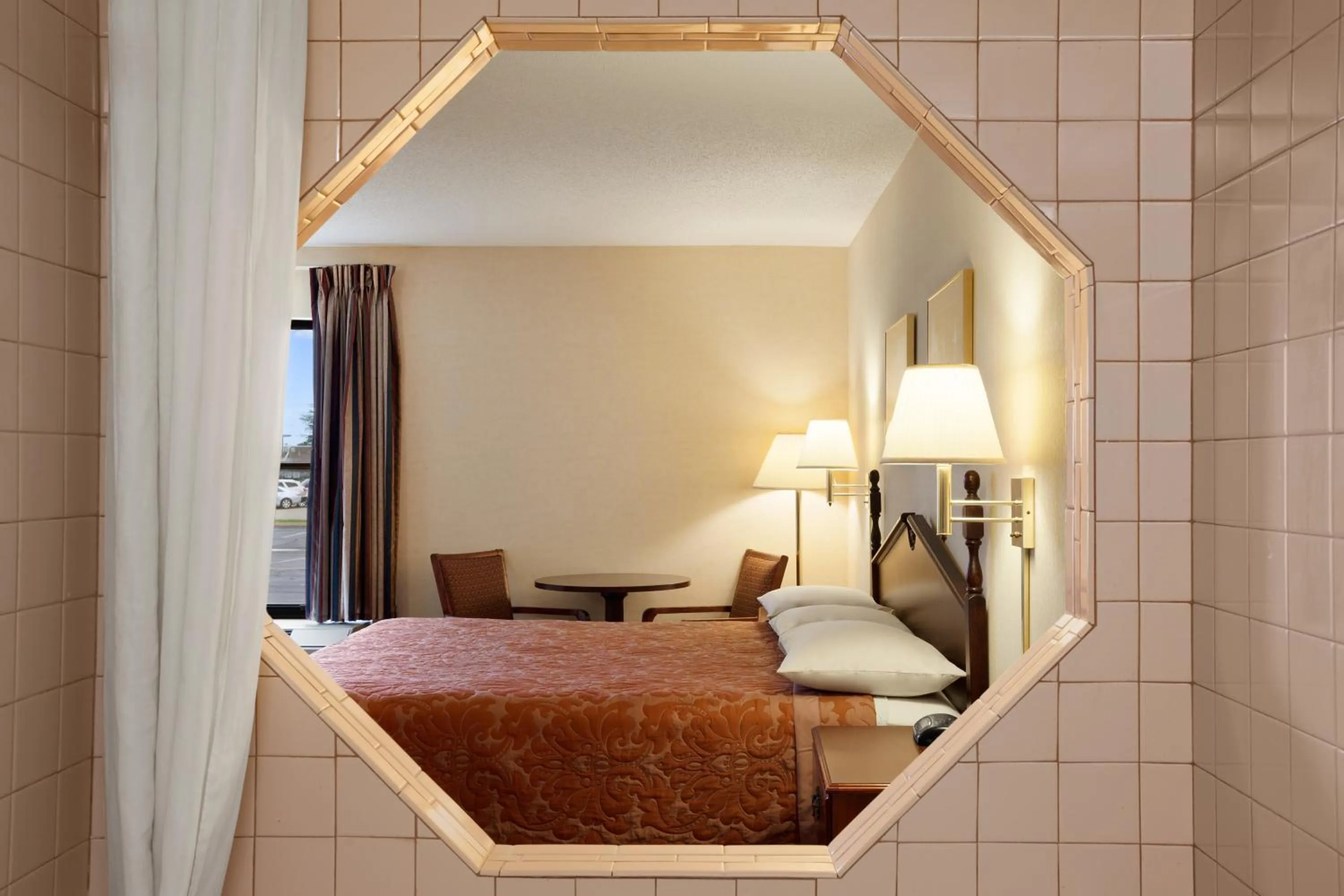 Bed in Super 8 by Wyndham Evansville North