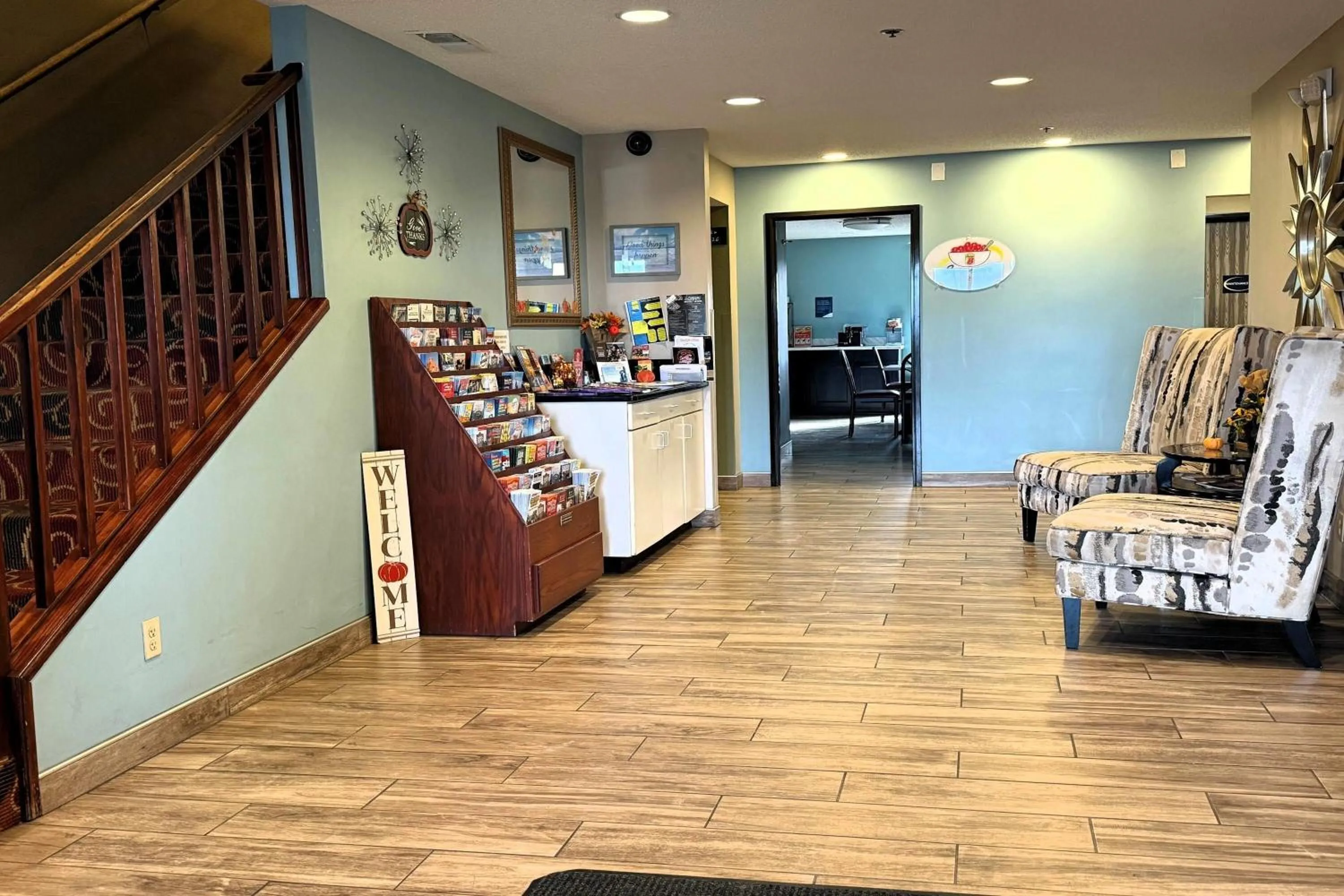 Lobby or reception in Super 8 by Wyndham Evansville North