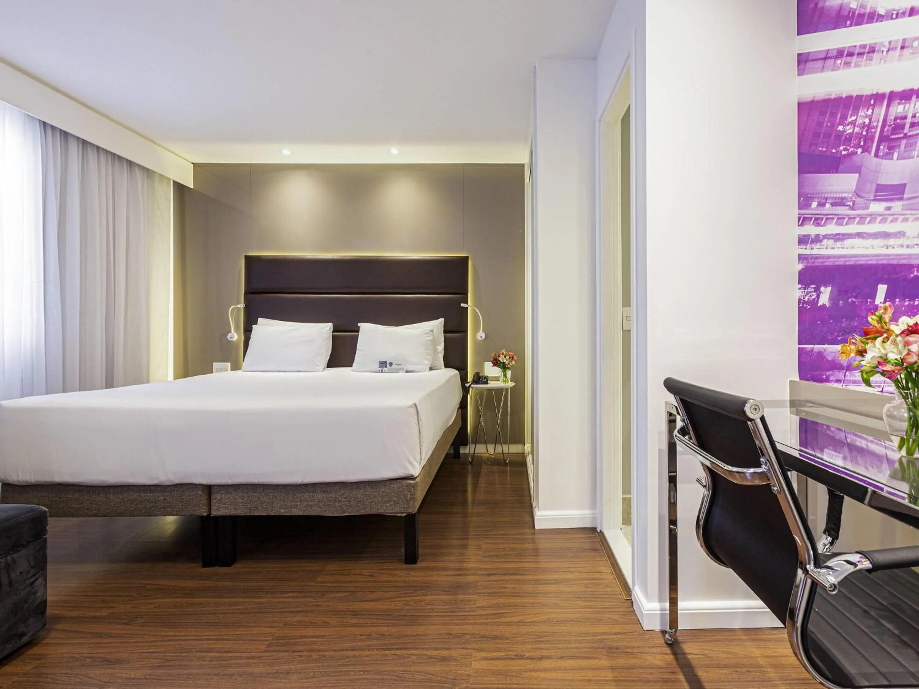 Bedroom, Bed in Mercure Sao Paulo Vila Olimpia