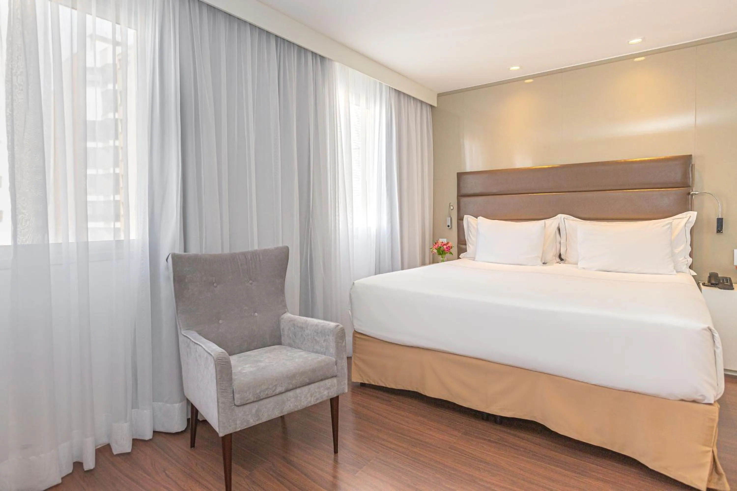 Bed in Mercure Sao Paulo Vila Olimpia