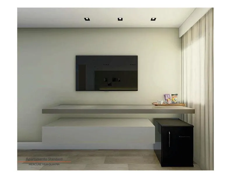 Communal lounge/ TV room in Mercure Sao Paulo Vila Olimpia